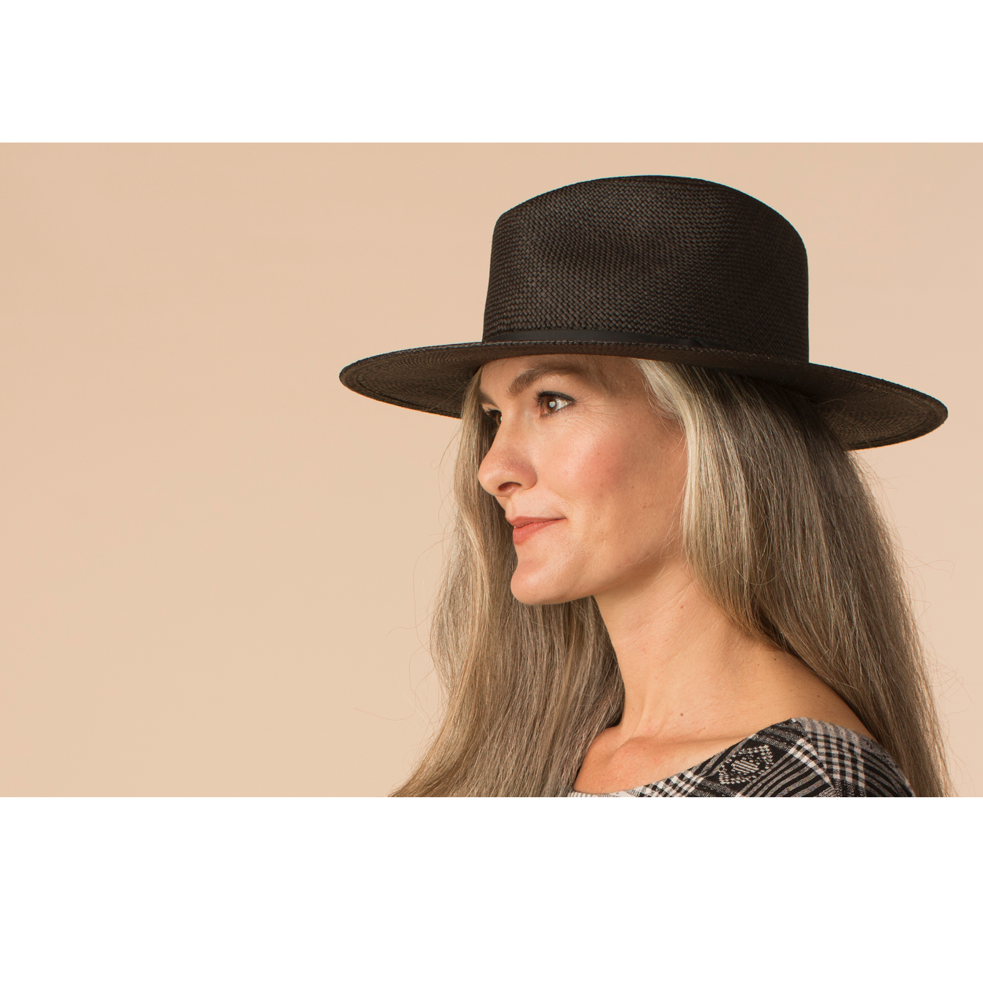 Goorin Bros. Welfleet Black fedora womens styling