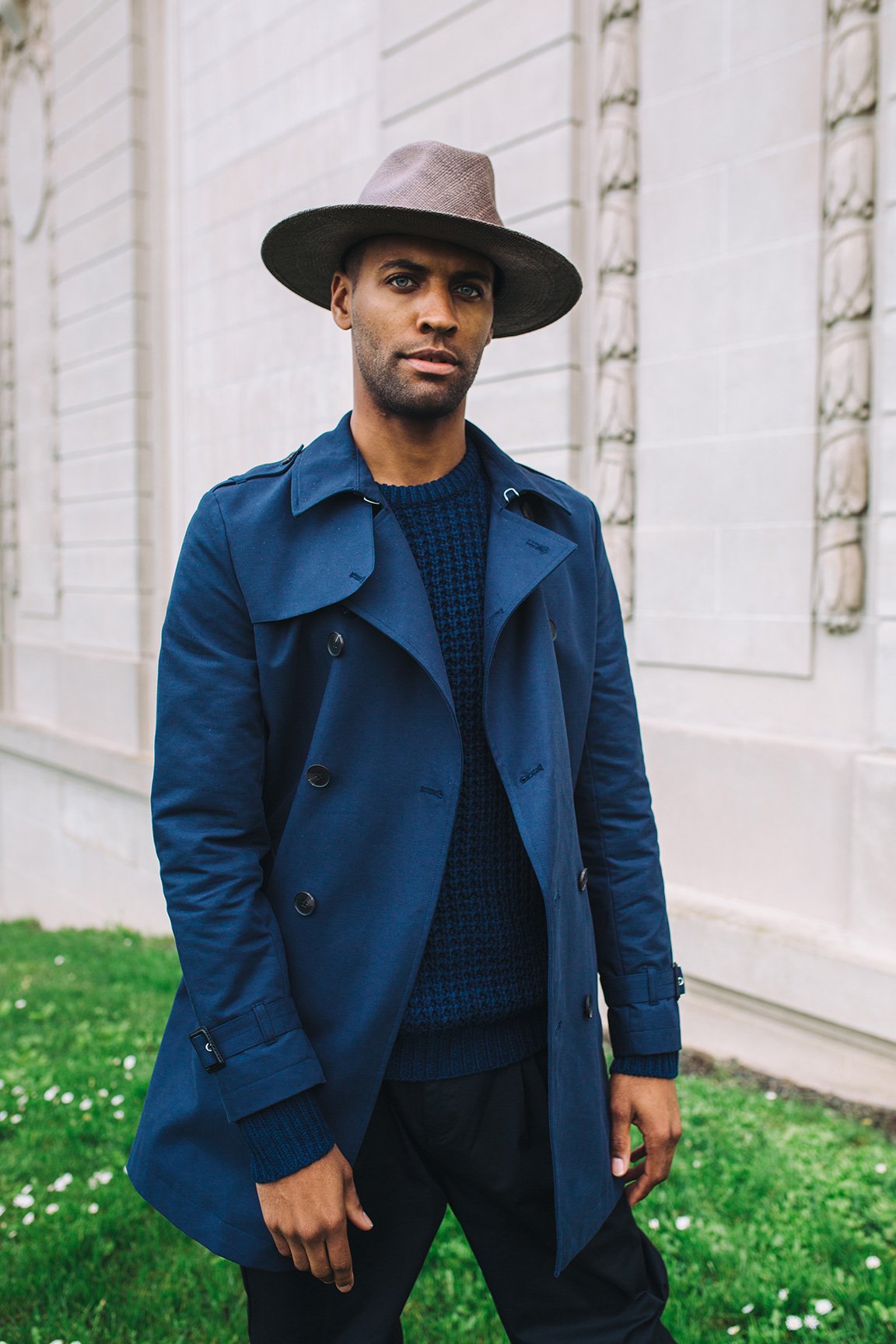 Goorin Bros. welfleet straw wide brim fedora Grey Lifestyle Mens