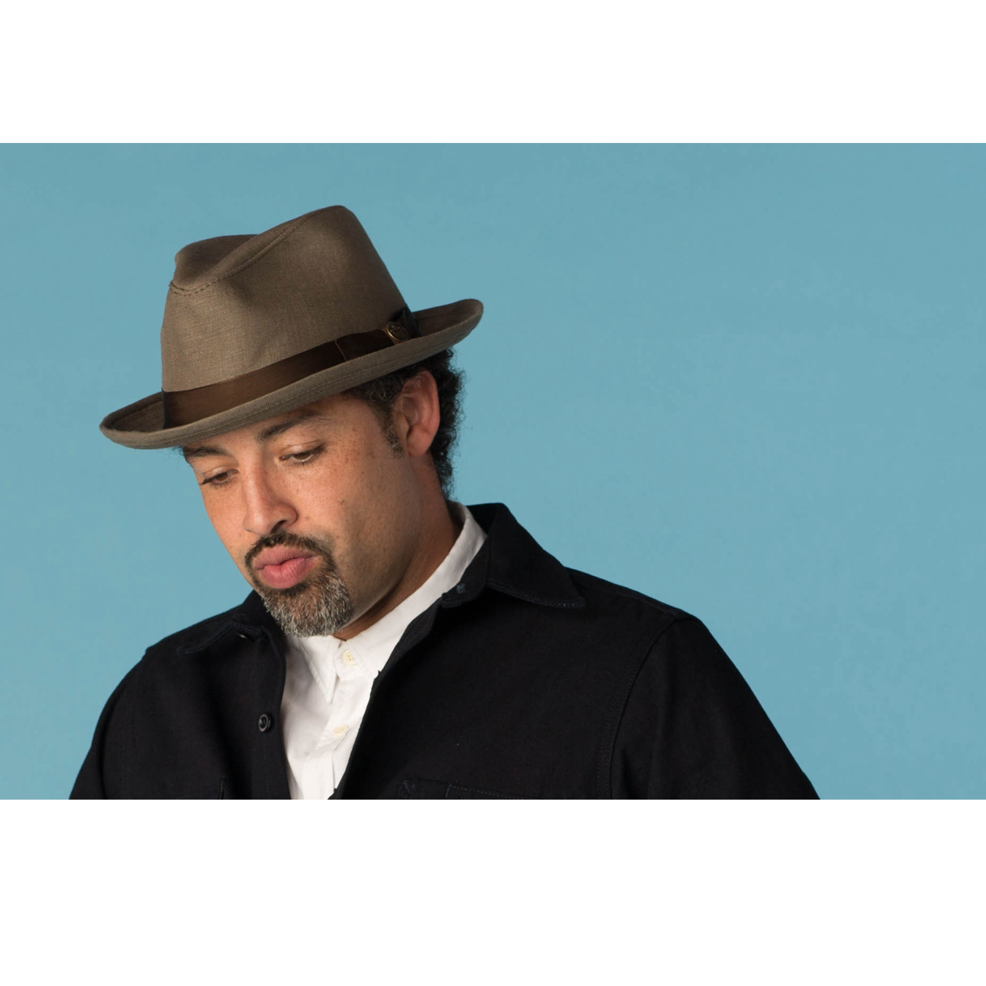 Goorin Bros. Dan Pines Khaki fedora mens styling