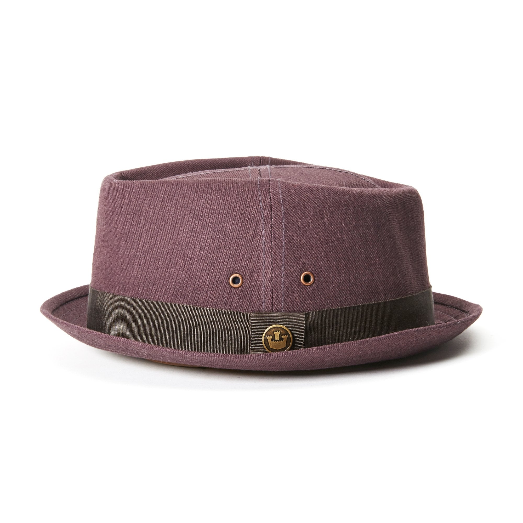 Goorin Bros. play that funk cotton porkpie Purple side view