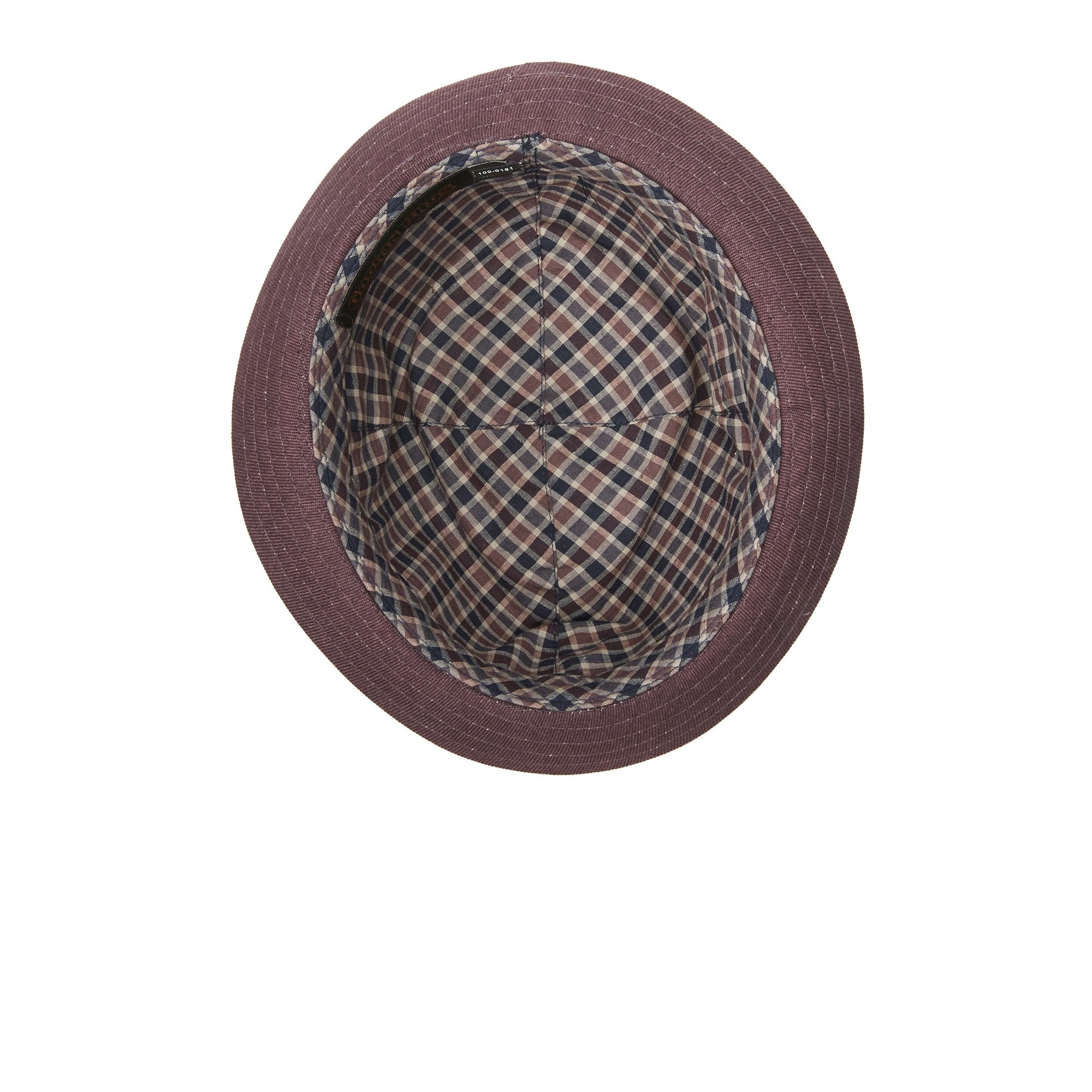 Goorin Bros. play that funk cotton porkpie Purple under view