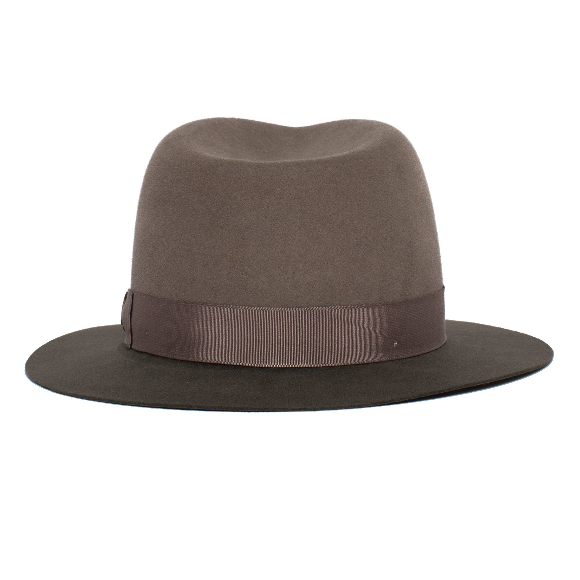 Goorin Bros. the baker wool classic brim fedora Olive back view