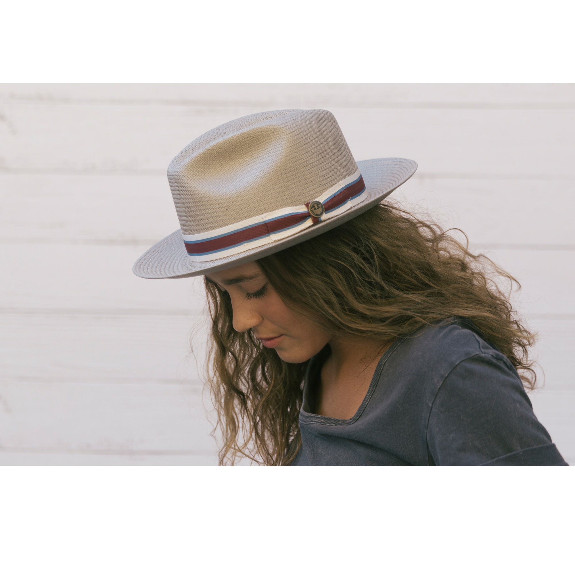 Goorin Bros. Waterway Grey fedora womens styling