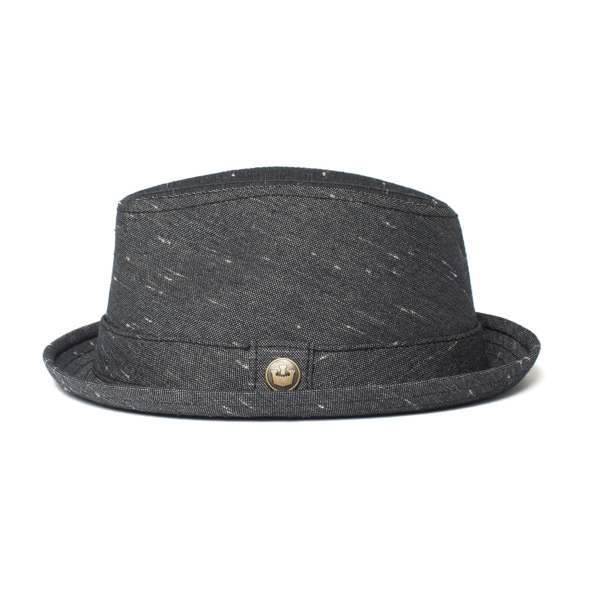 Goorin Bros. get the funk flip up fedora Navy side view