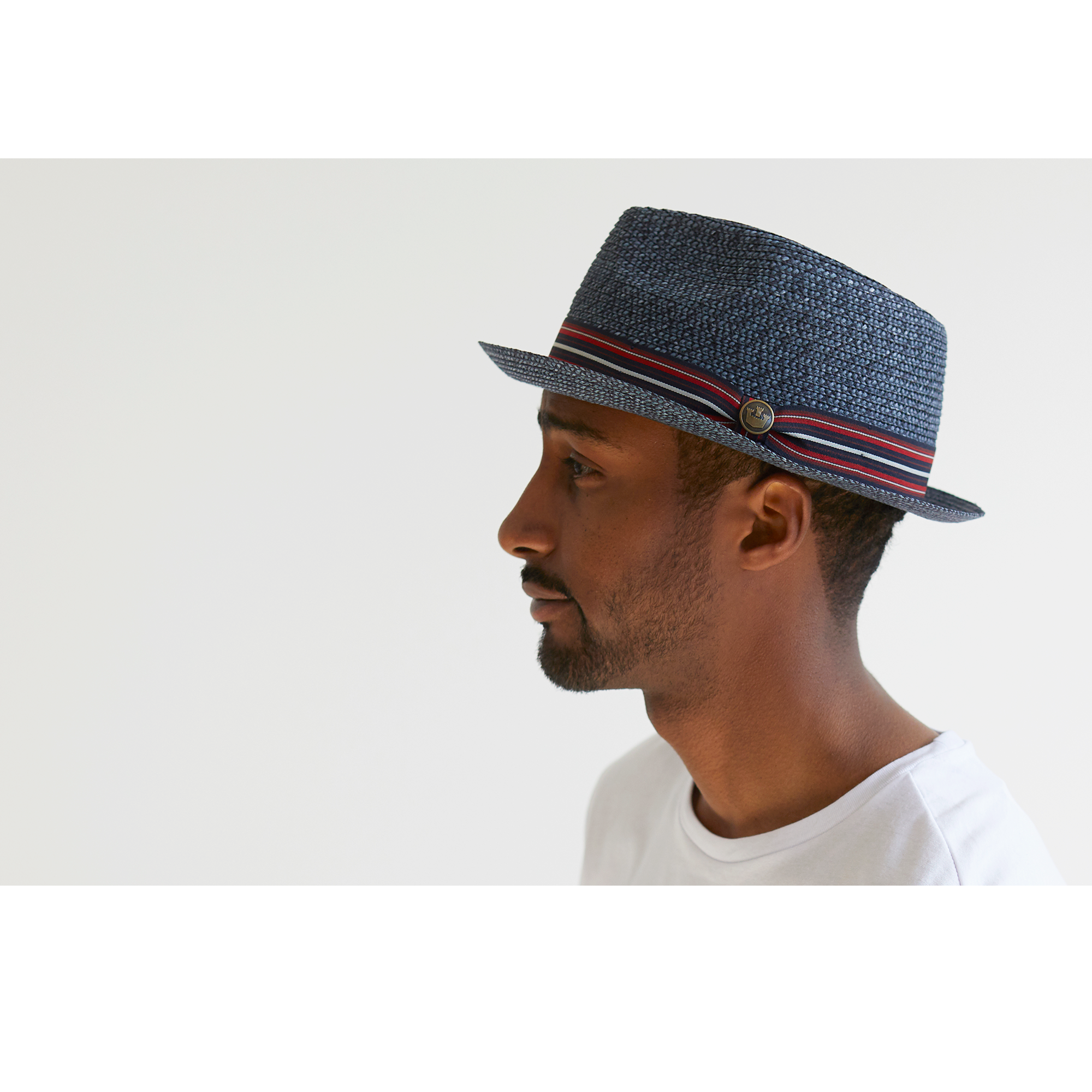 Goorin Bros. Big Frank Navy porkpie mens styling