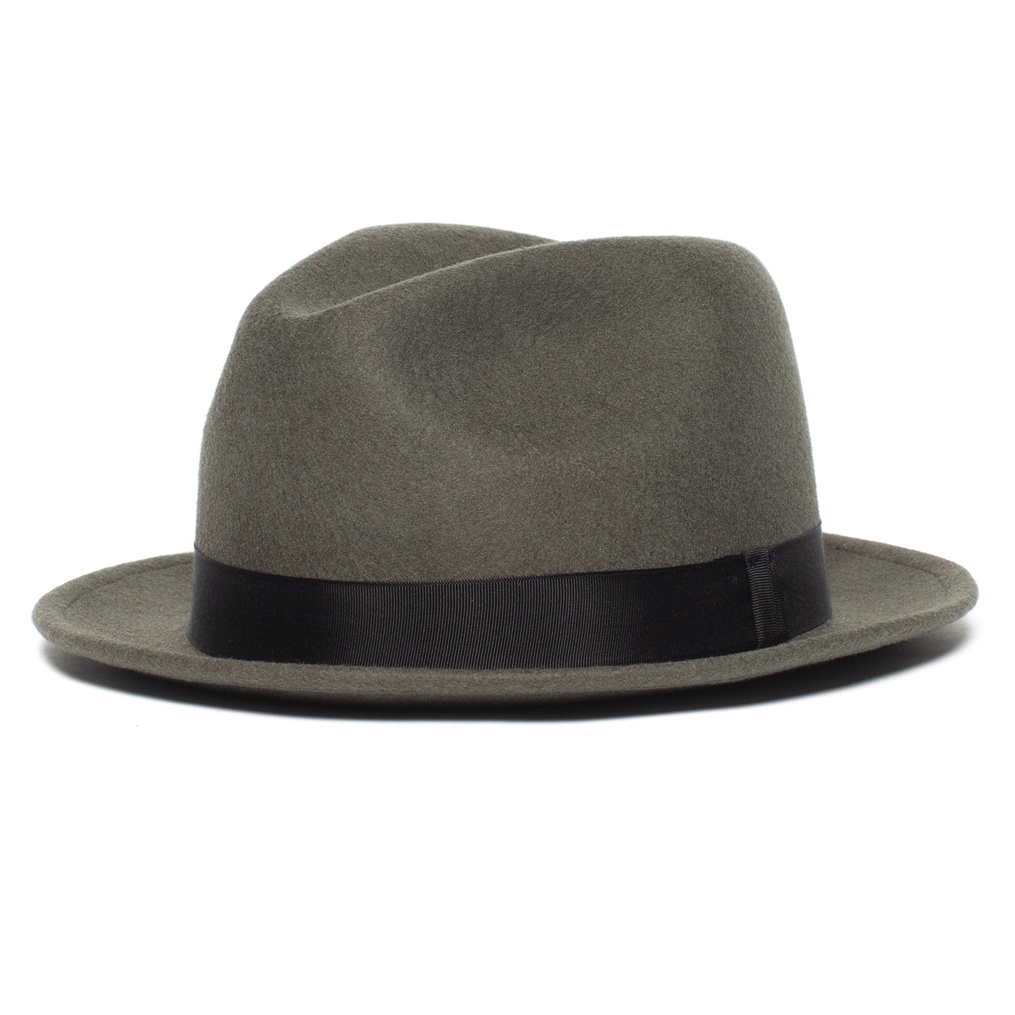Goorin Bros. johnny wool fedora Charcoal left side view