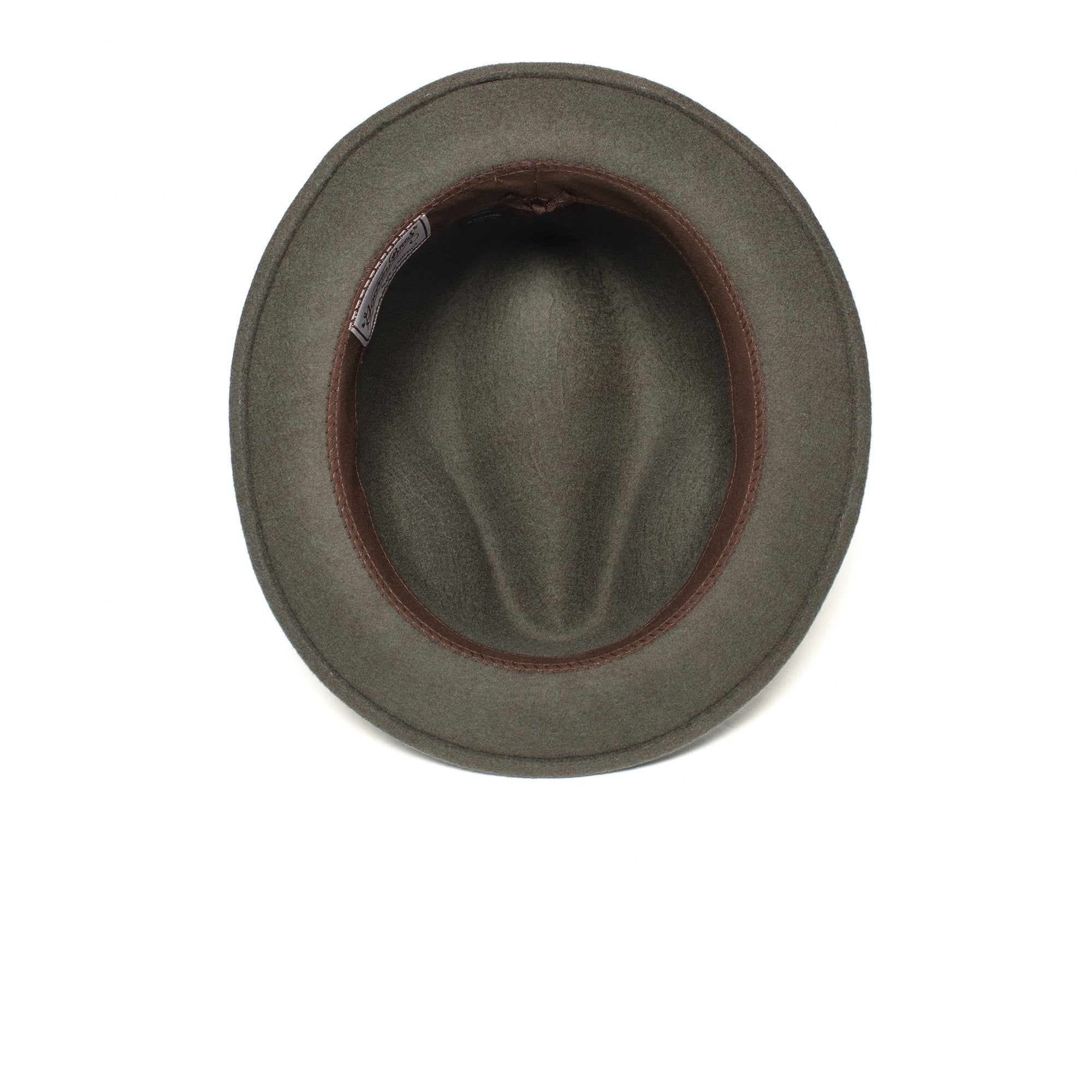 Goorin Bros. johnny wool fedora Charcoal under view