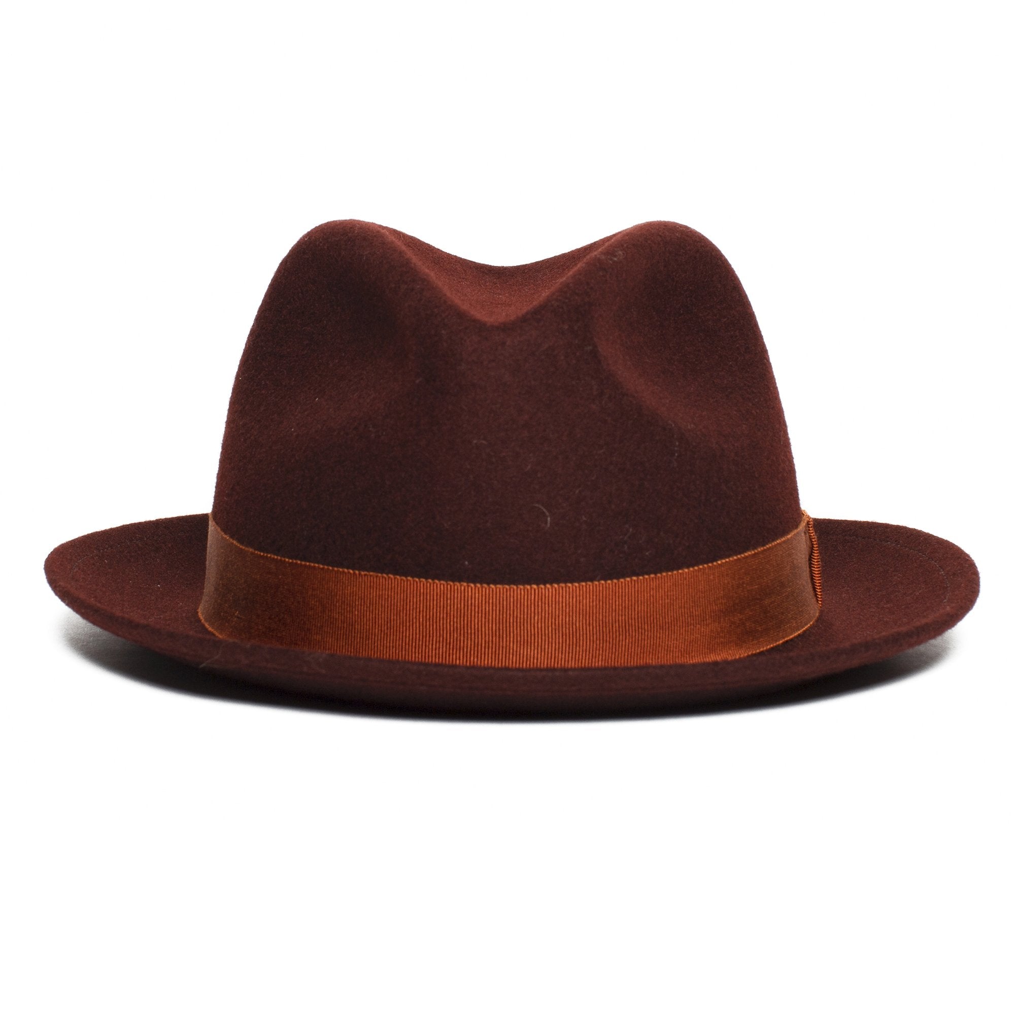 Goorin Bros. johnny wool fedora Wine front view