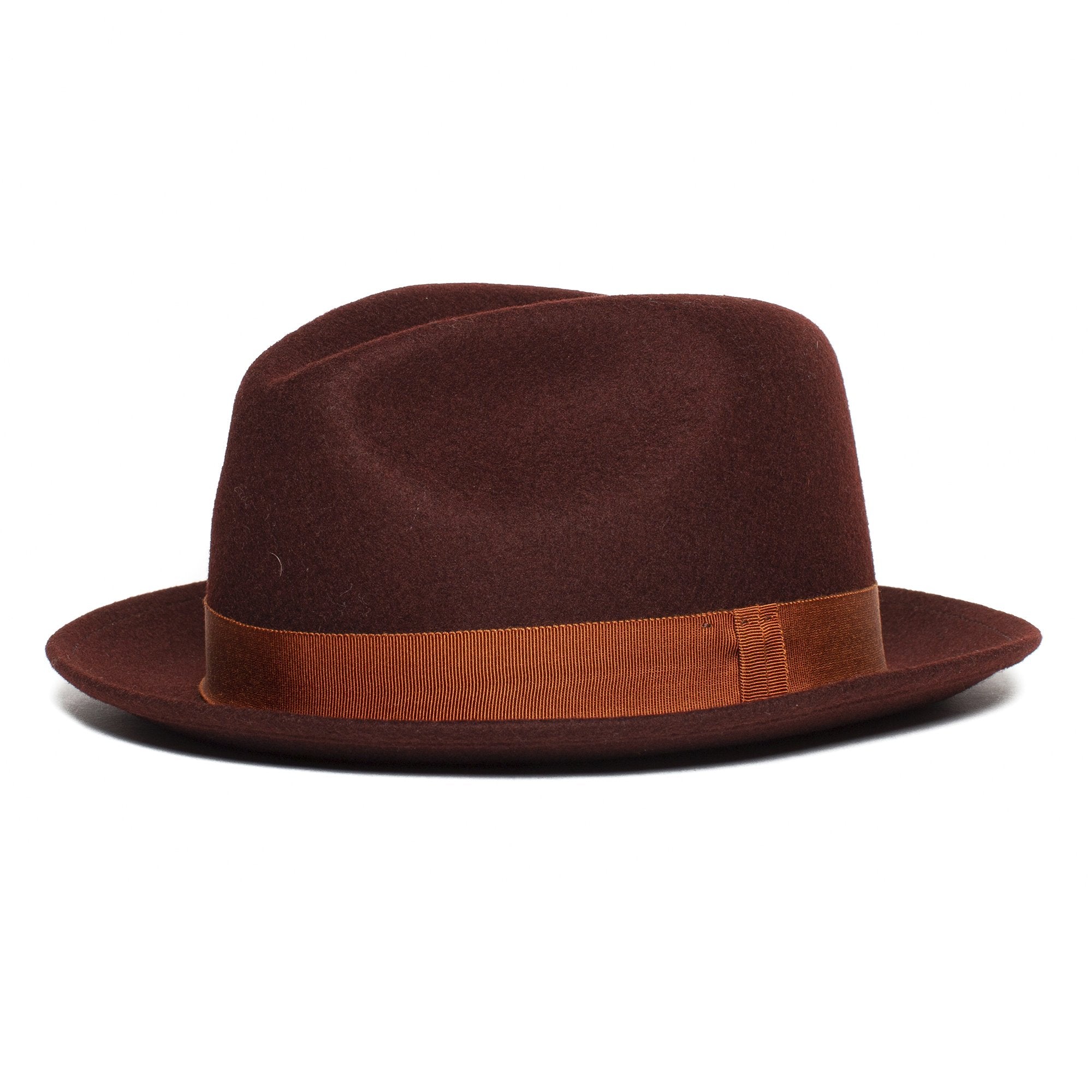 Goorin Bros. johnny wool fedora Wine left side view