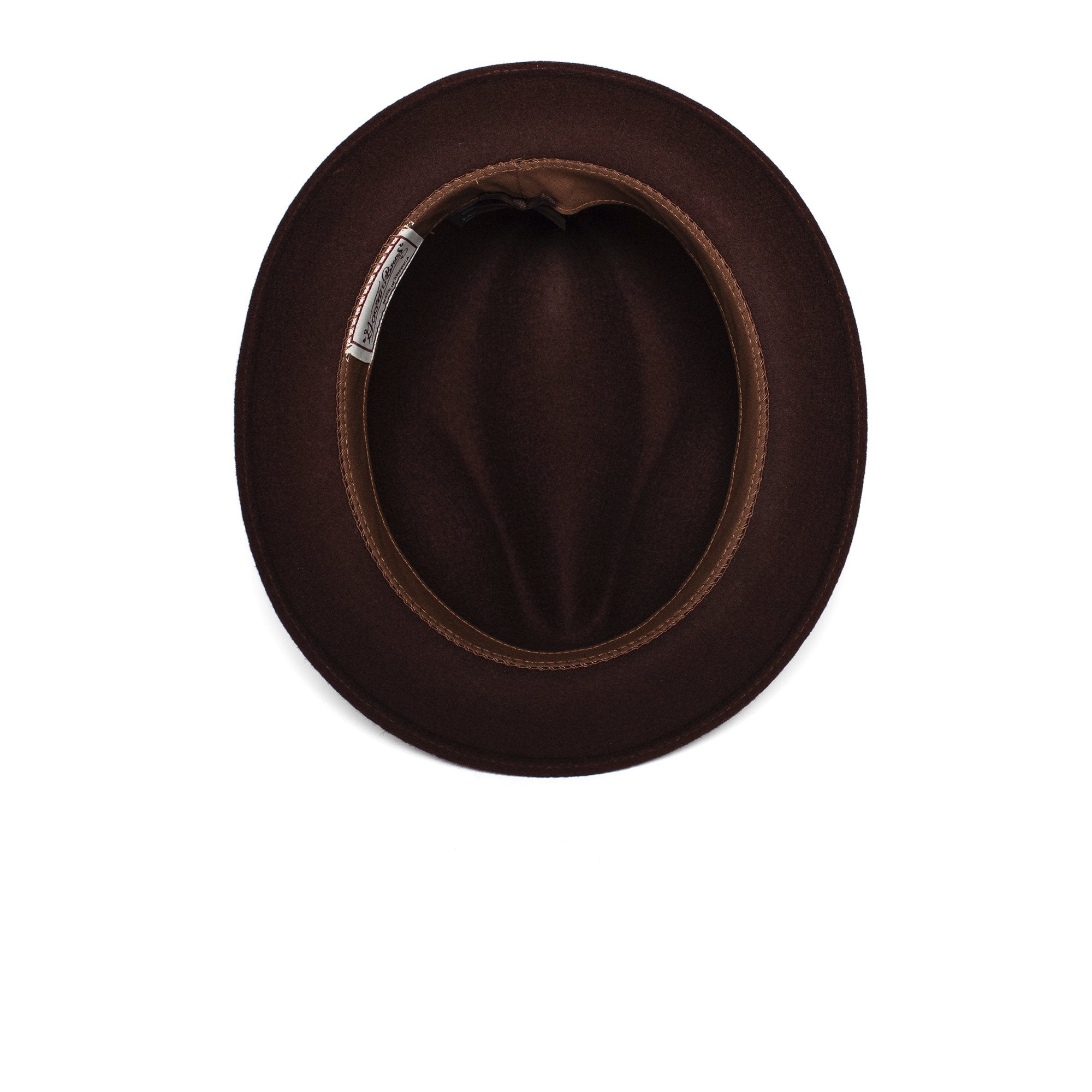 Goorin Bros. johnny wool fedora Wine under view