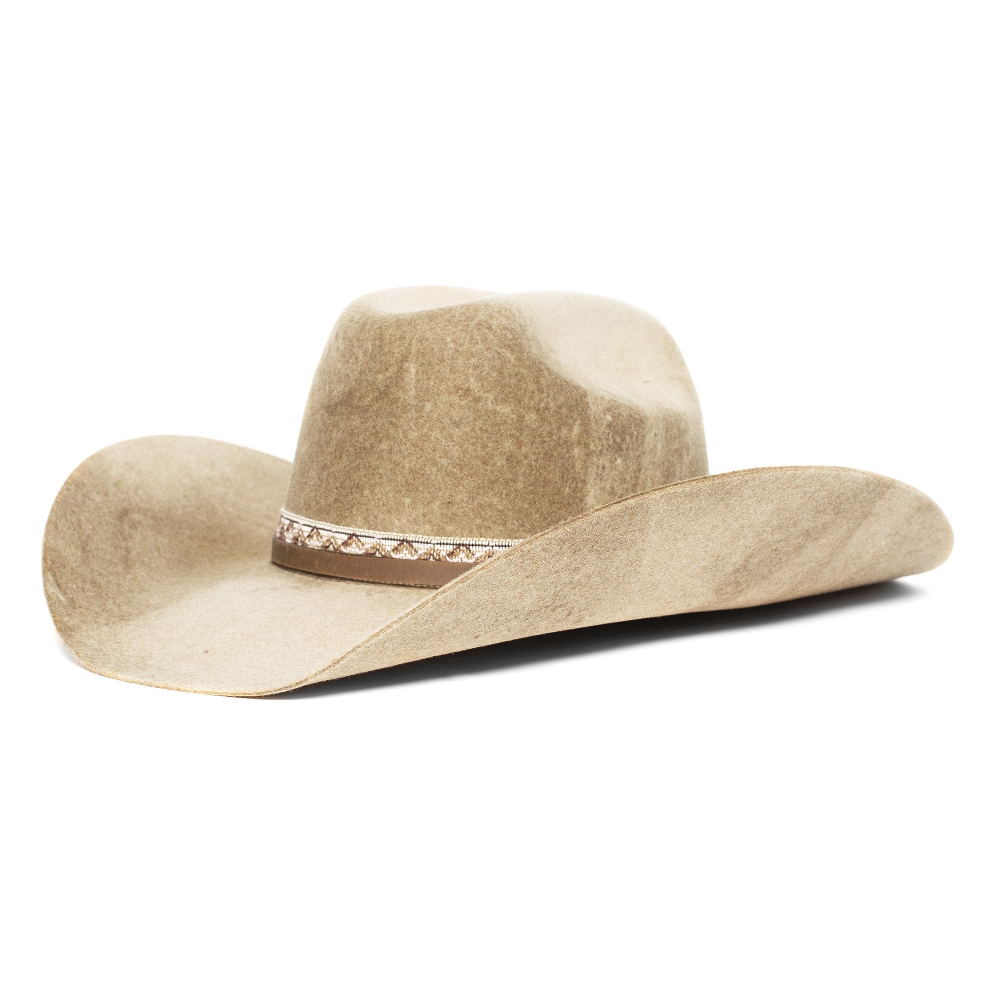 Goorin Bros. three d wool cowboy Coffee left side view