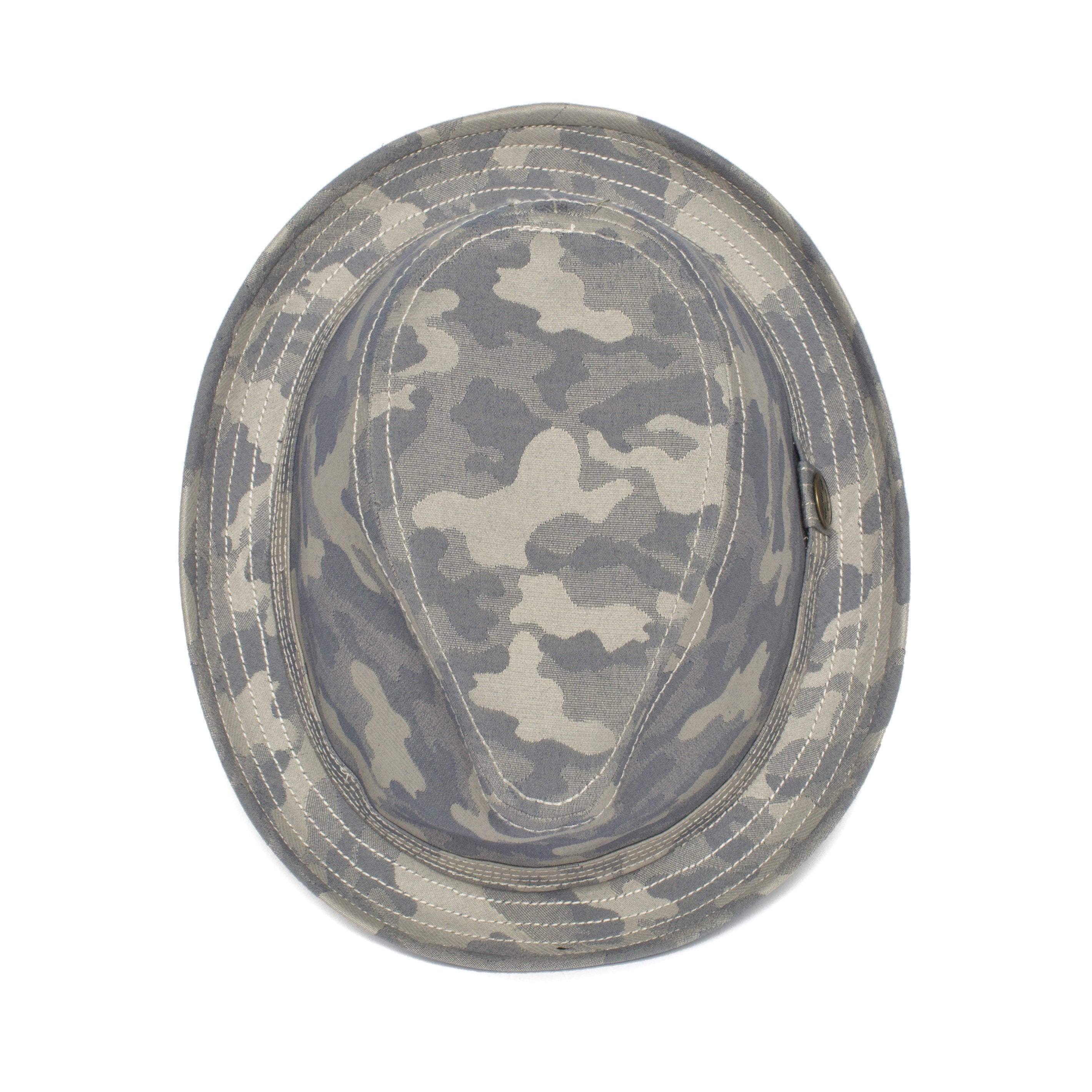 Goorin Bros. total insanity stingy brim fedora Blue top view