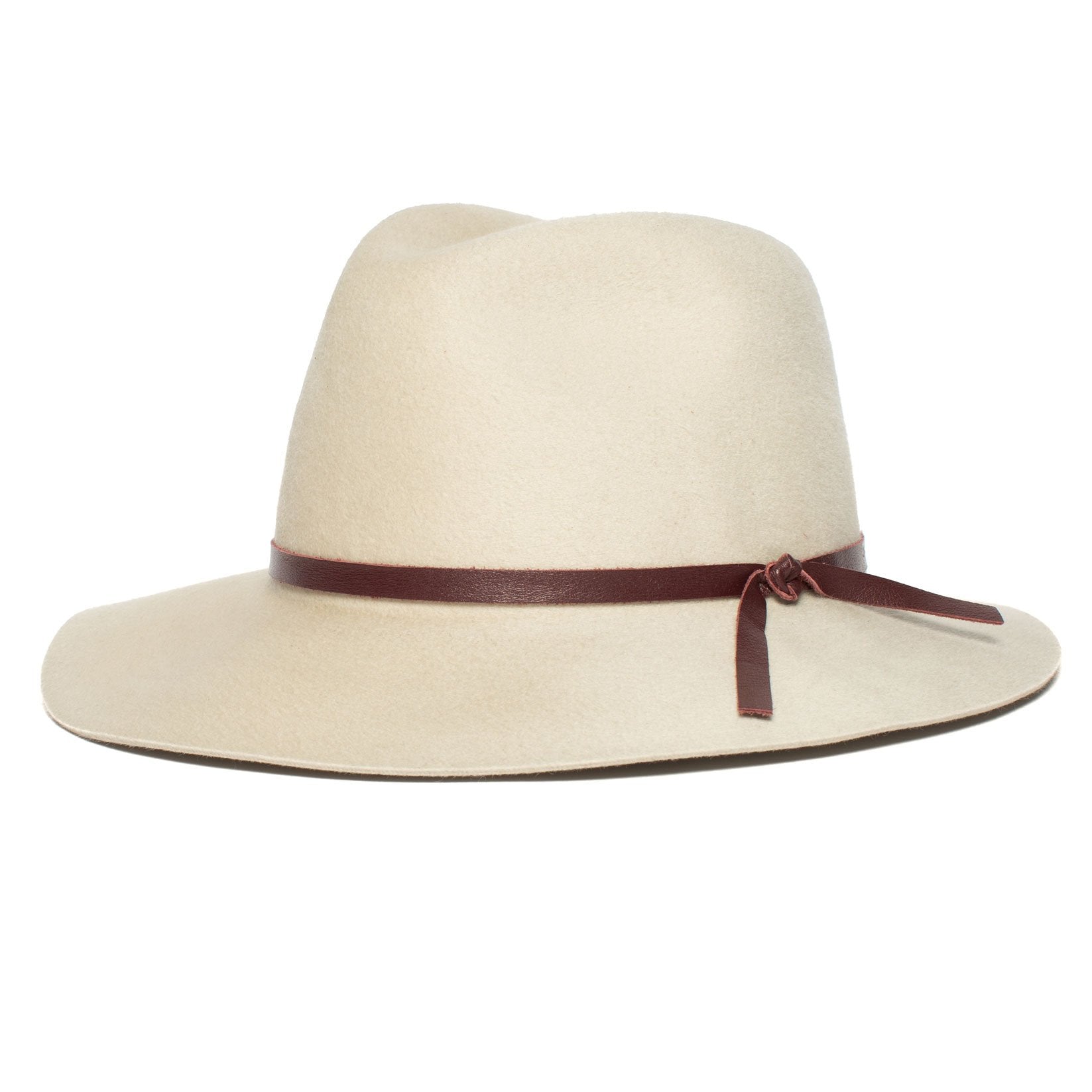 Goorin Bros. the director wool wide brim fedora Stone left side view
