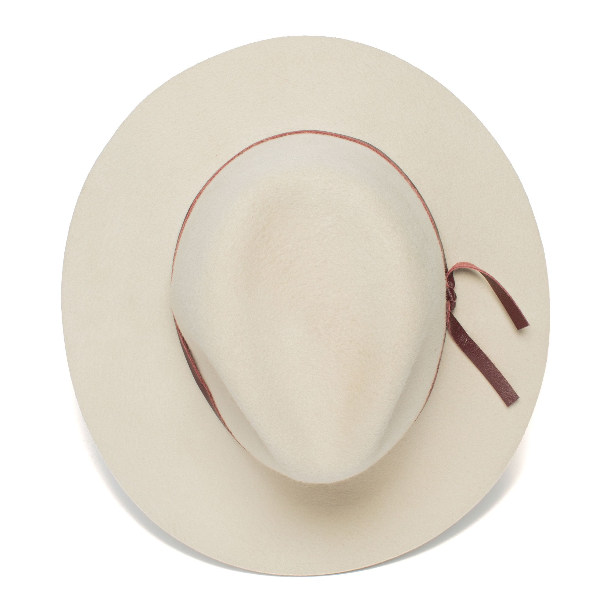 Goorin Bros. the director wool wide brim fedora Stone top view