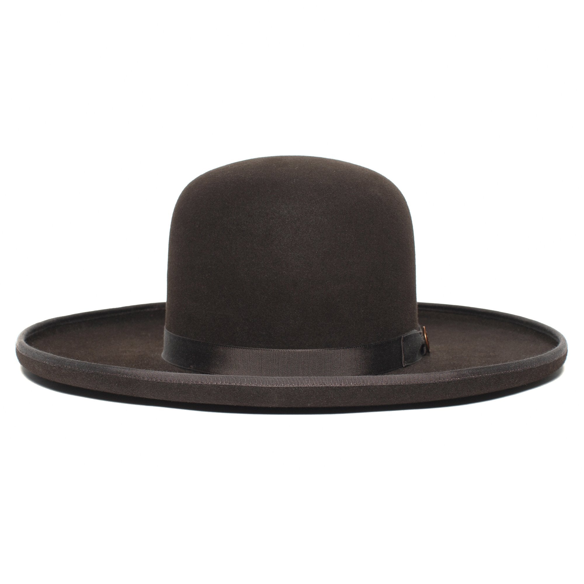 Goorin Bros. bad tony wool wide brim fedora Brown front view