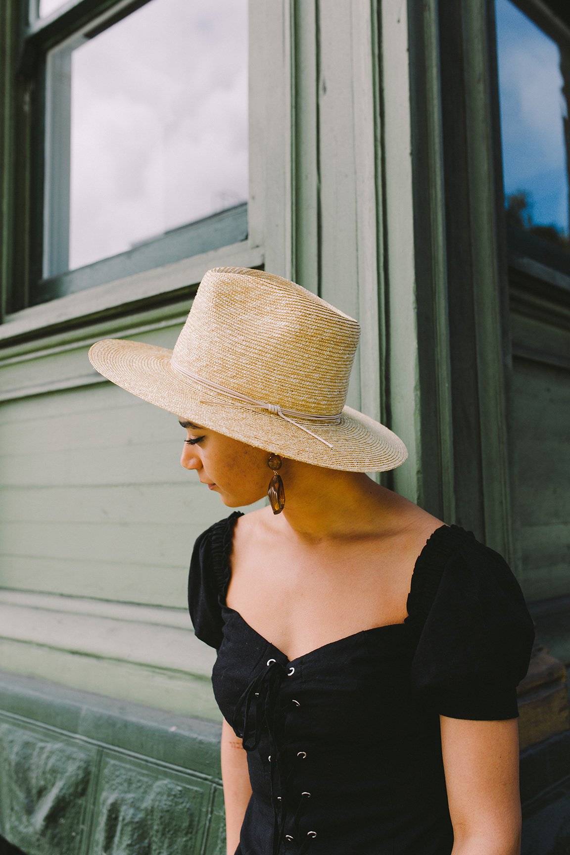 Goorin Bros. vodka soda straw fedora Natural Lifestyle Womens