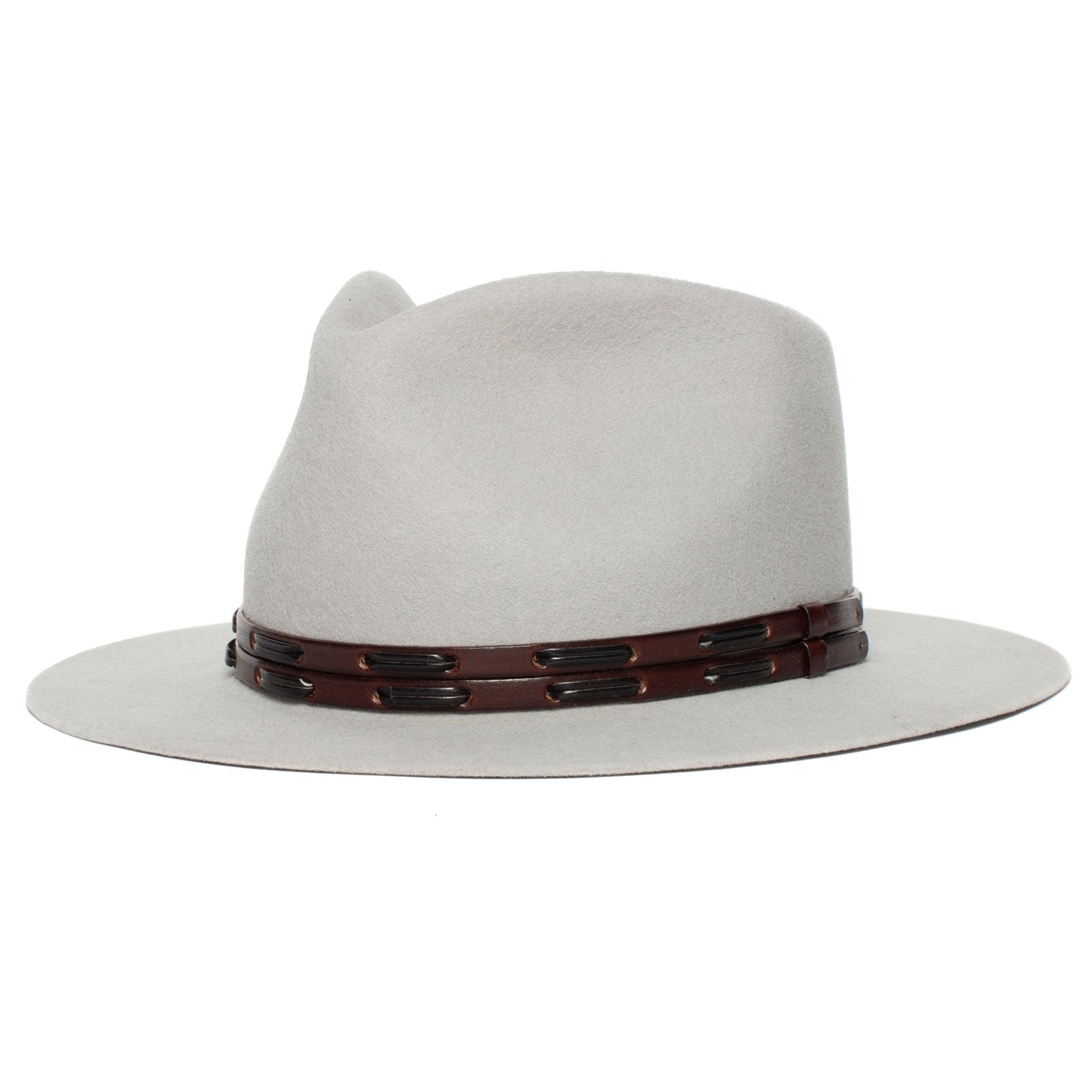 Goorin Bros. deep river wool fedora Grey left side view