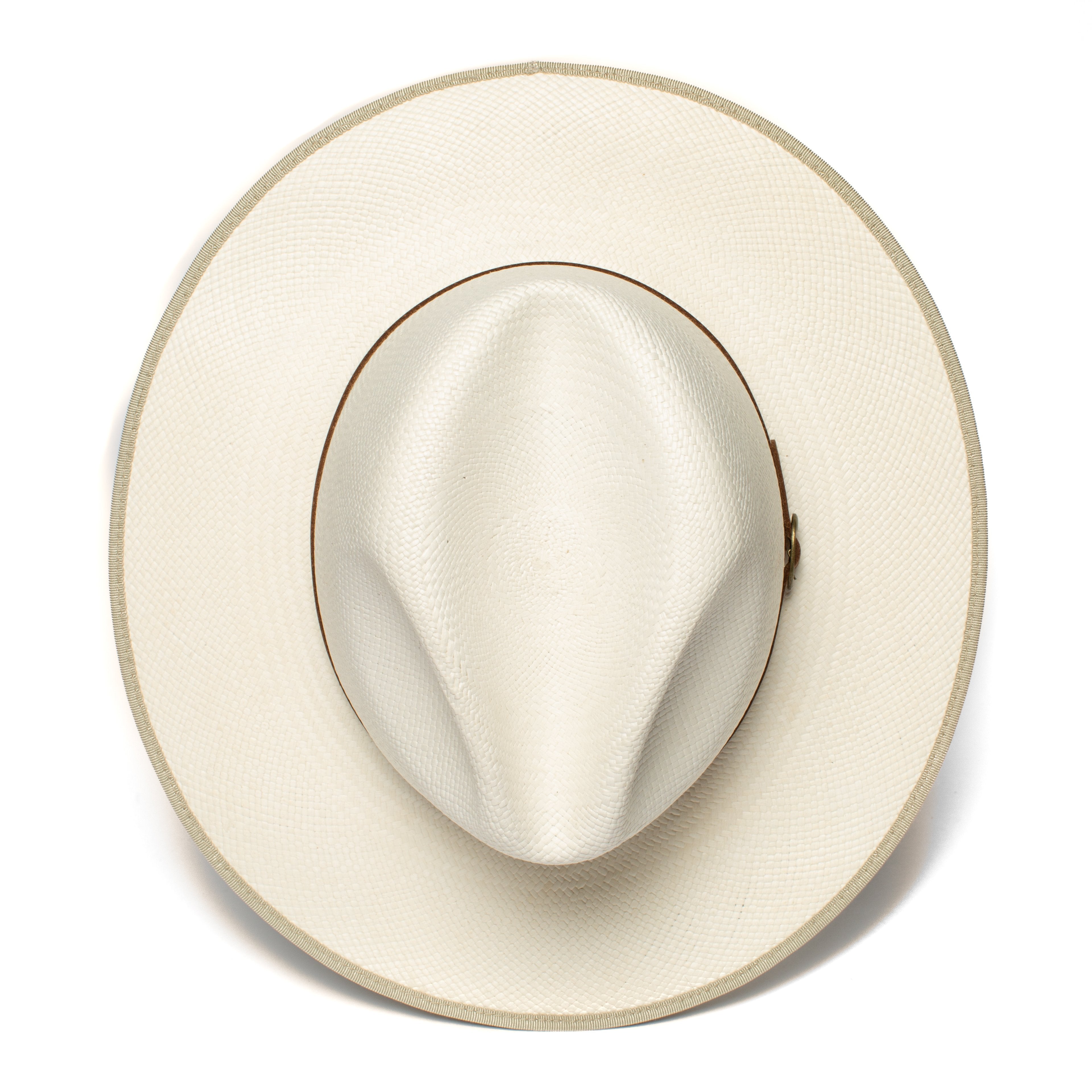 Goorin Bros. a better man straw fedora Stone top view