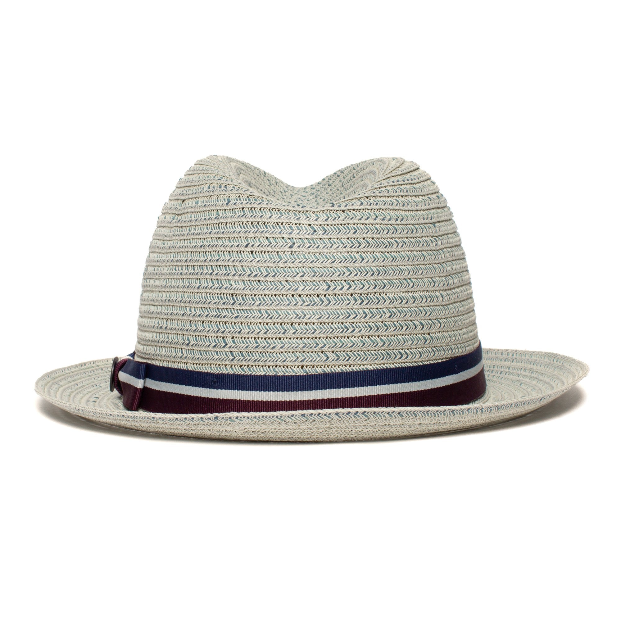 Goorin Bros. davie paper fedora Light Blue back view