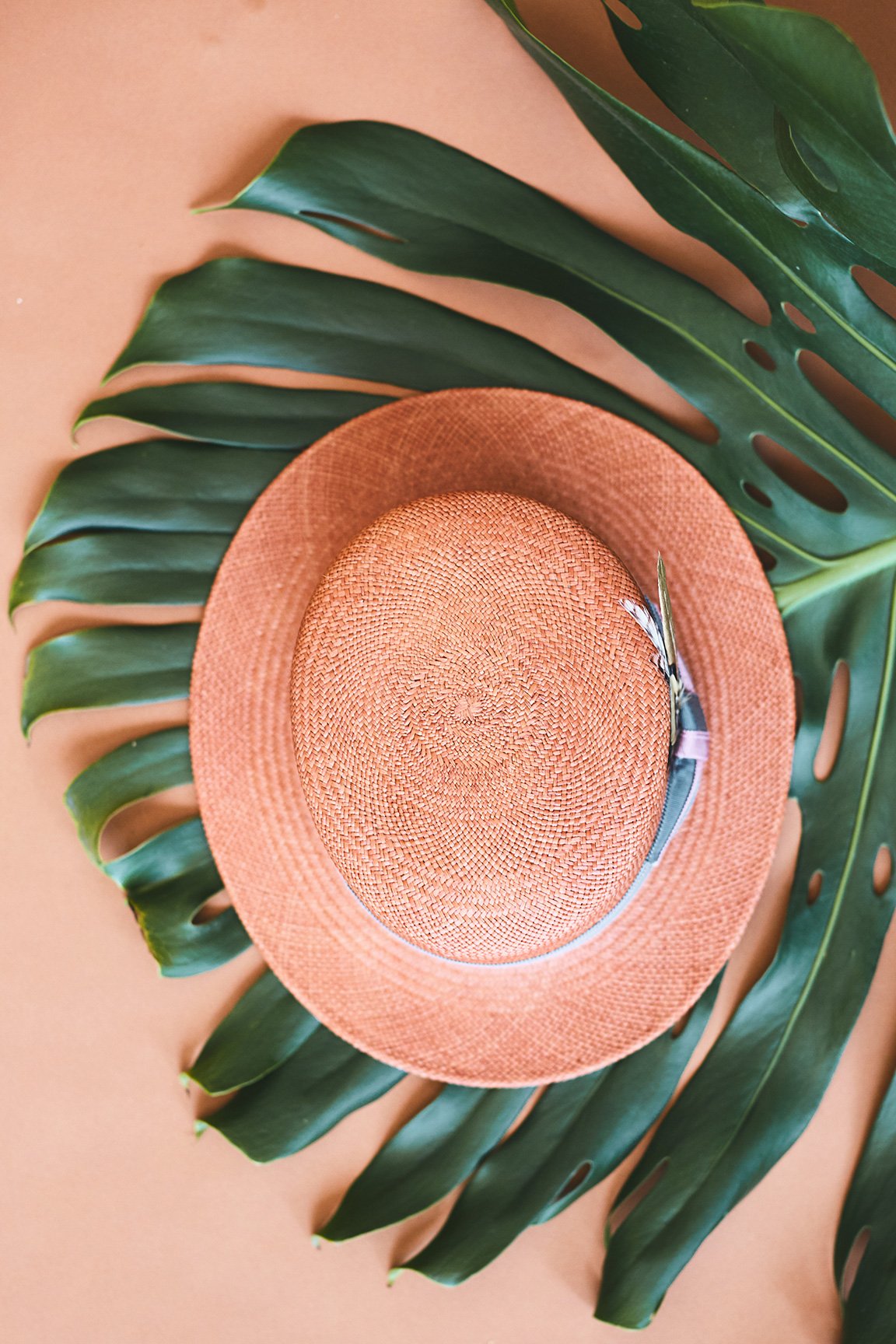 Goorin Bros. dawson tate straw diamond porkpie fedora Rust Lifestyle Mens