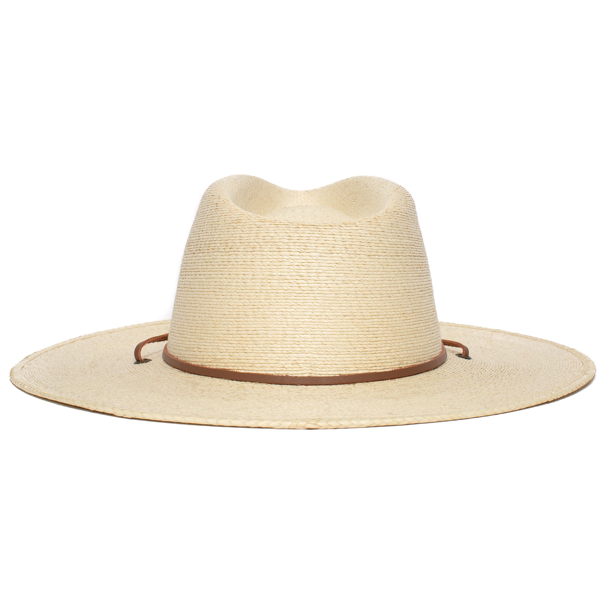 Goorin Bros. sundowner wide brim fedora Natural back view