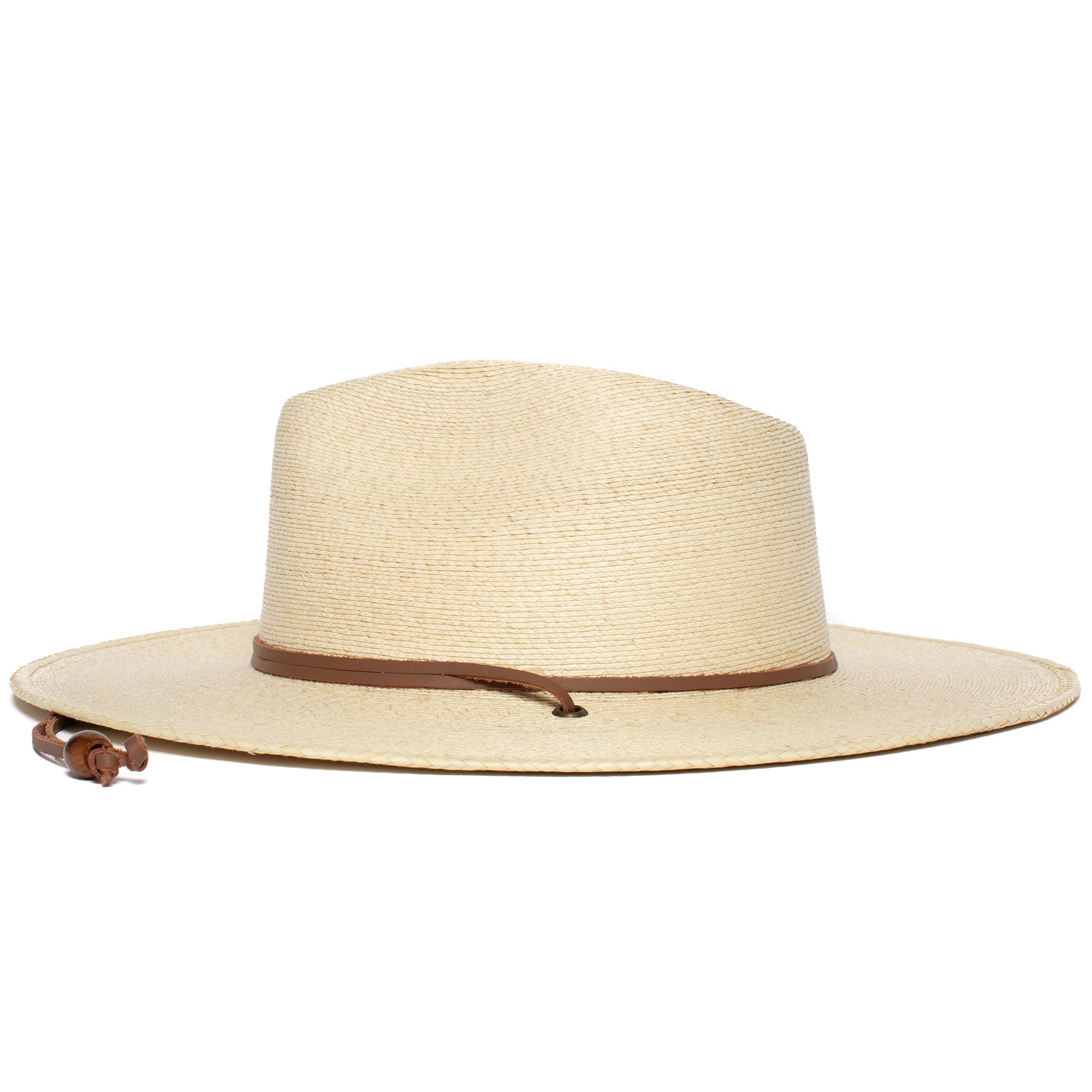 Goorin Bros. sundowner wide brim fedora Natural side view