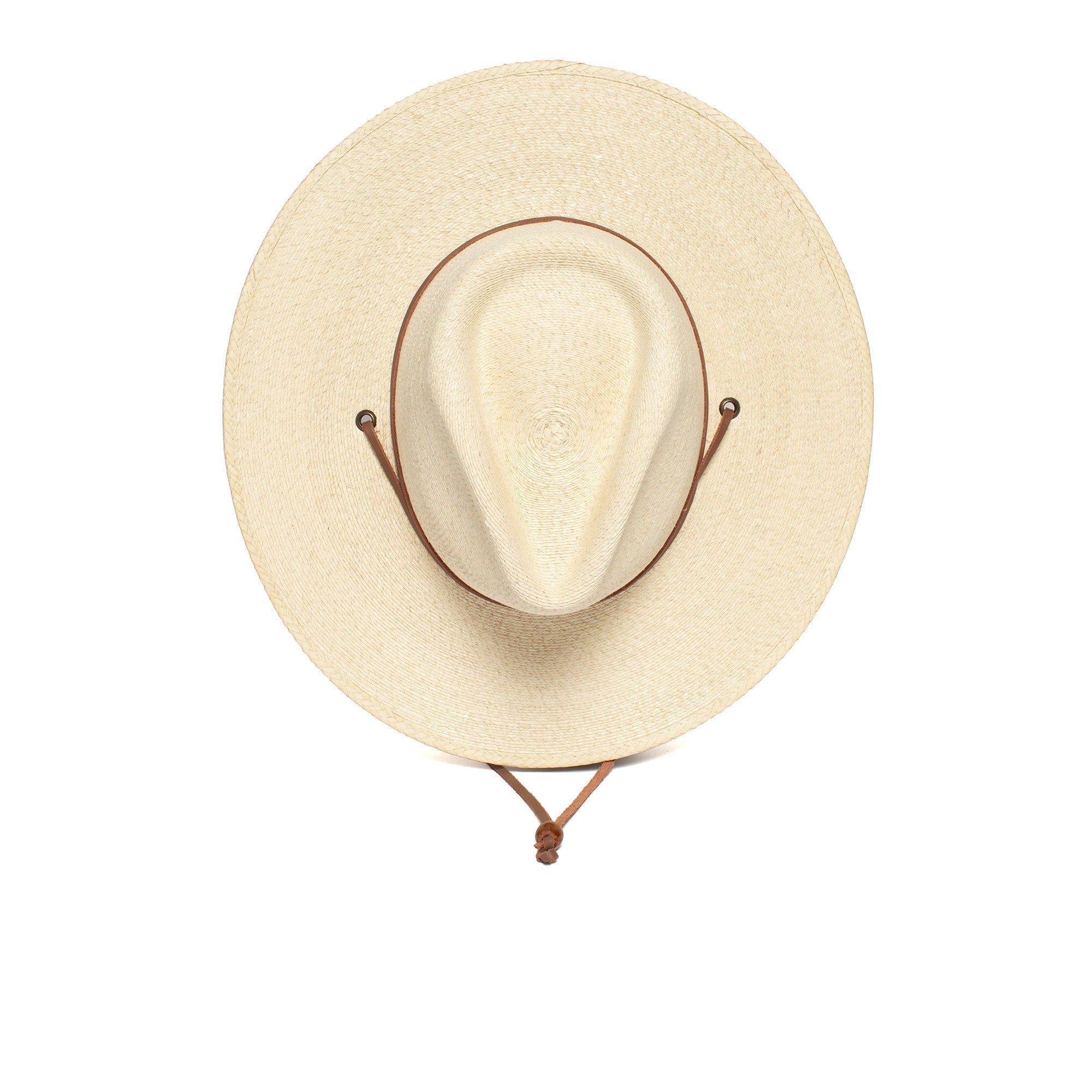 Goorin Bros. sundowner wide brim fedora Natural top view