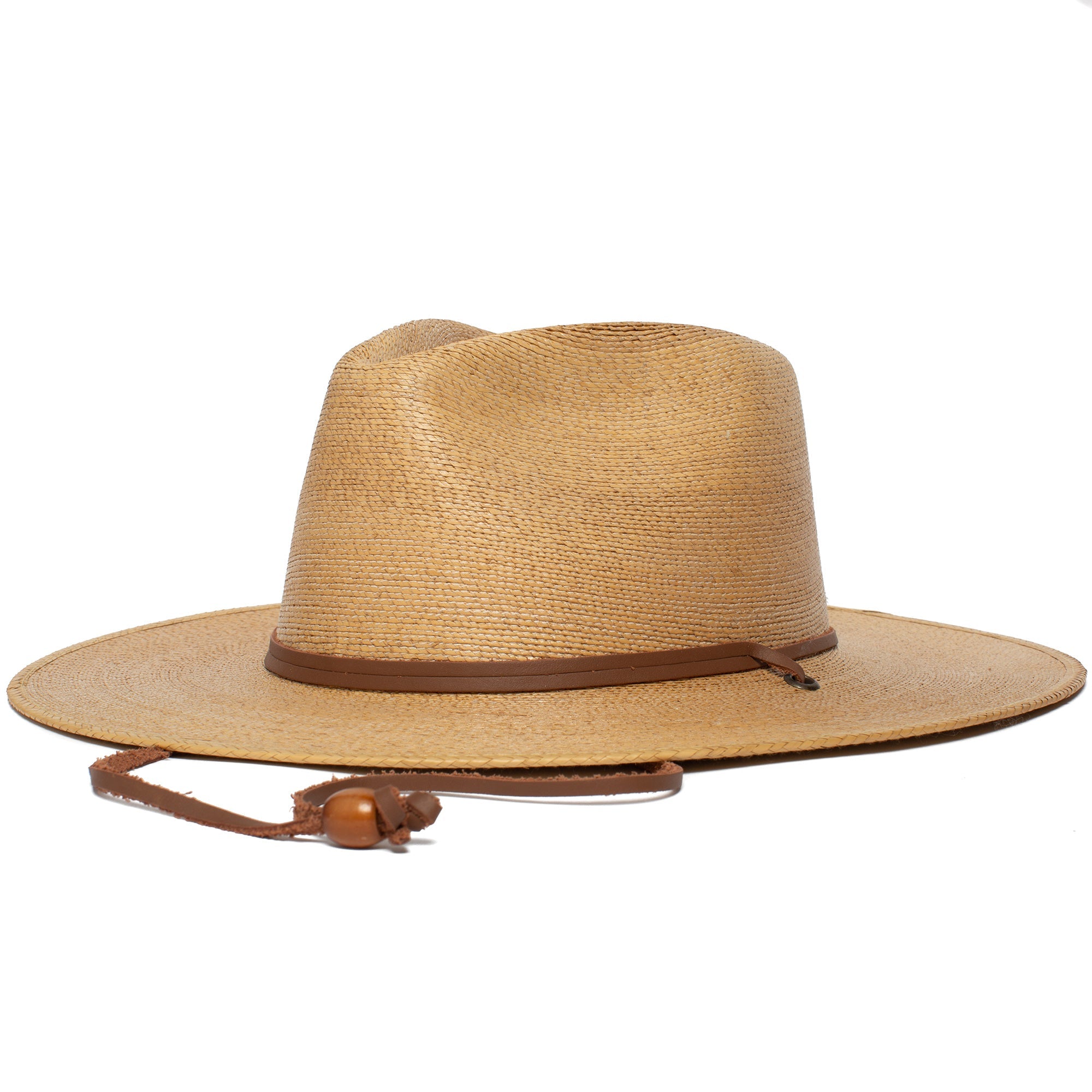 Goorin Bros. sundowner wide brim fedora Tan left side view