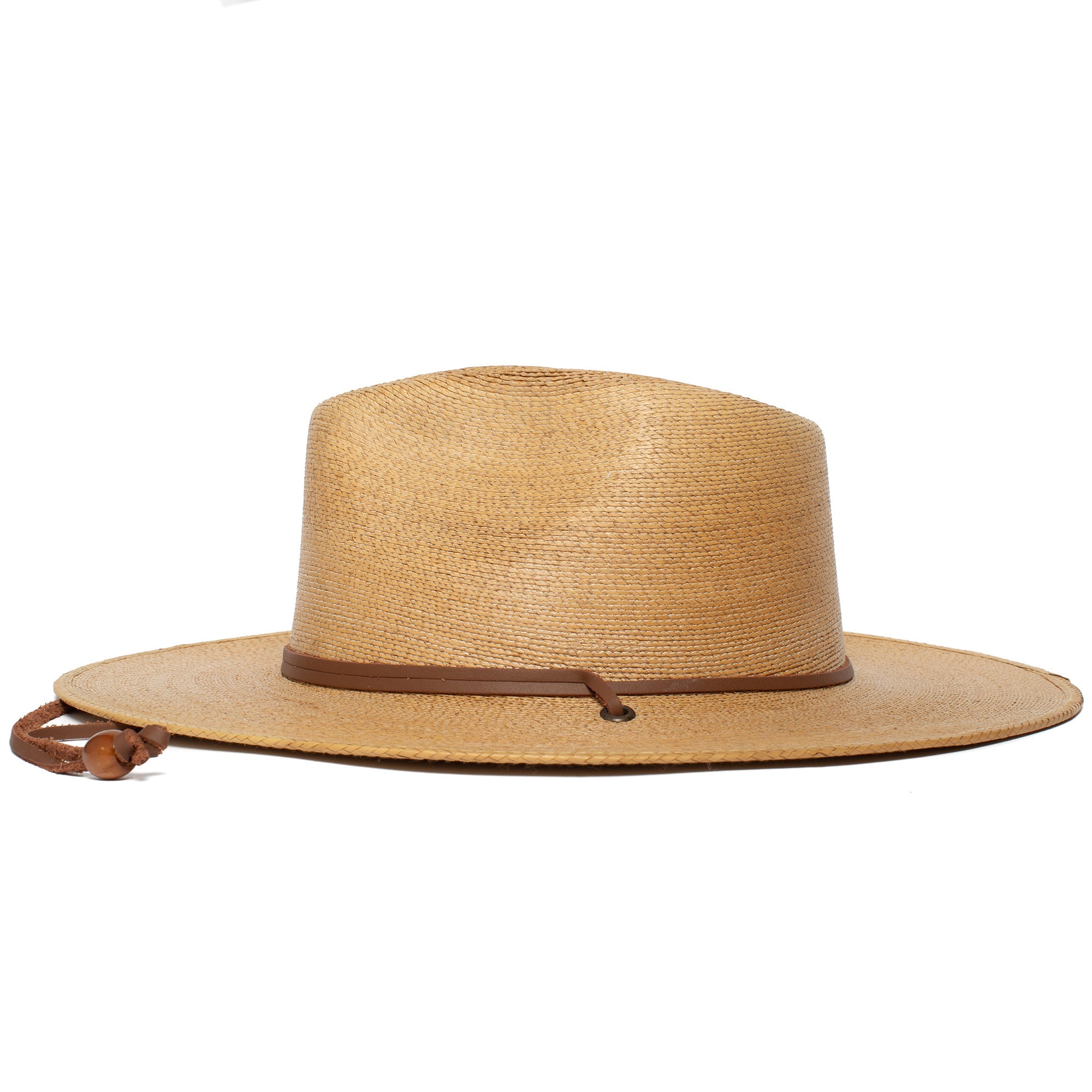 Goorin Bros. sundowner wide brim fedora Tan side view