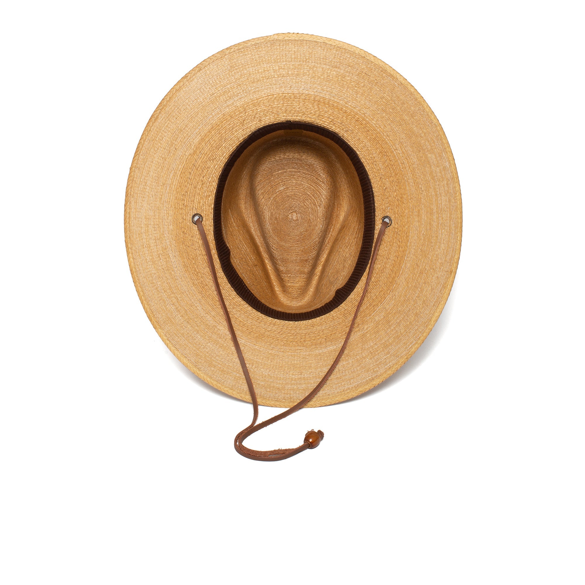 Goorin Bros. sundowner wide brim fedora Tan under view