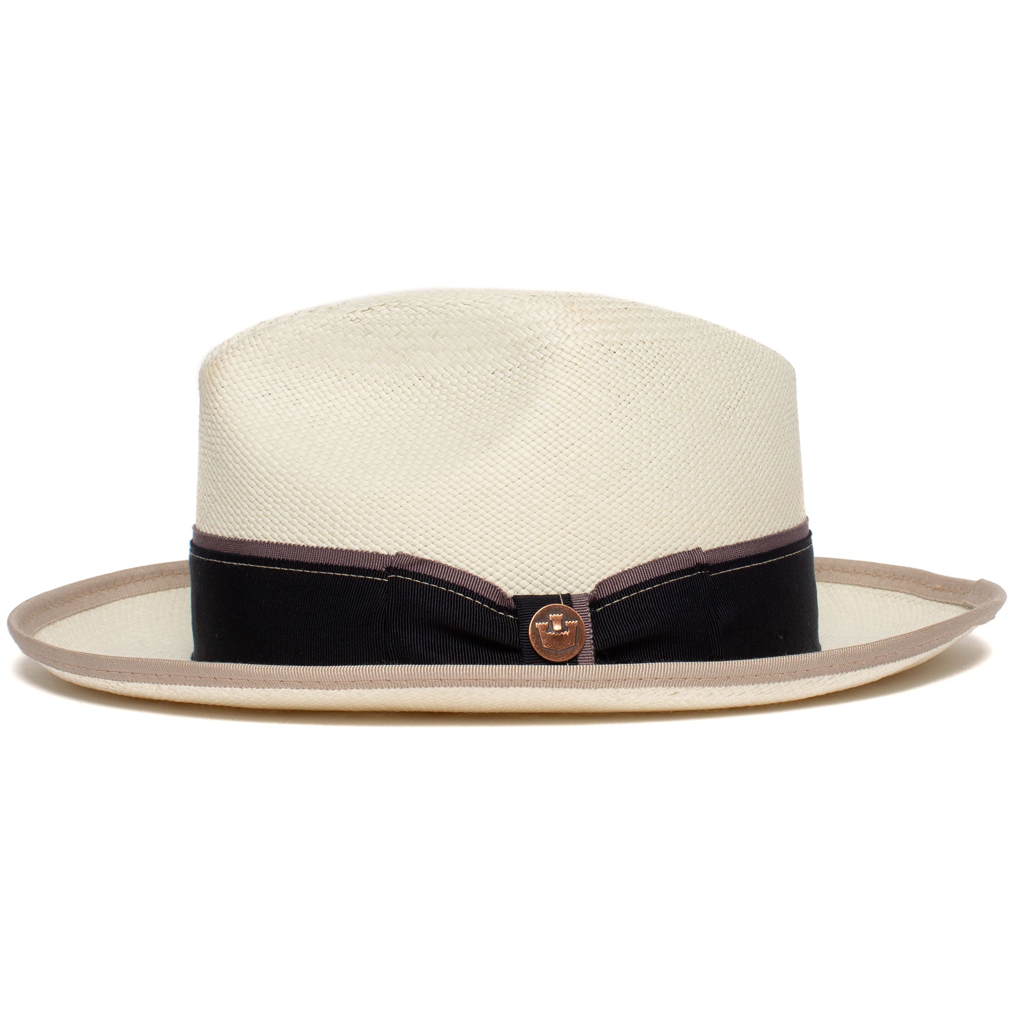Goorin Bros. hartman wide brim toquilla straw fedora White side view
