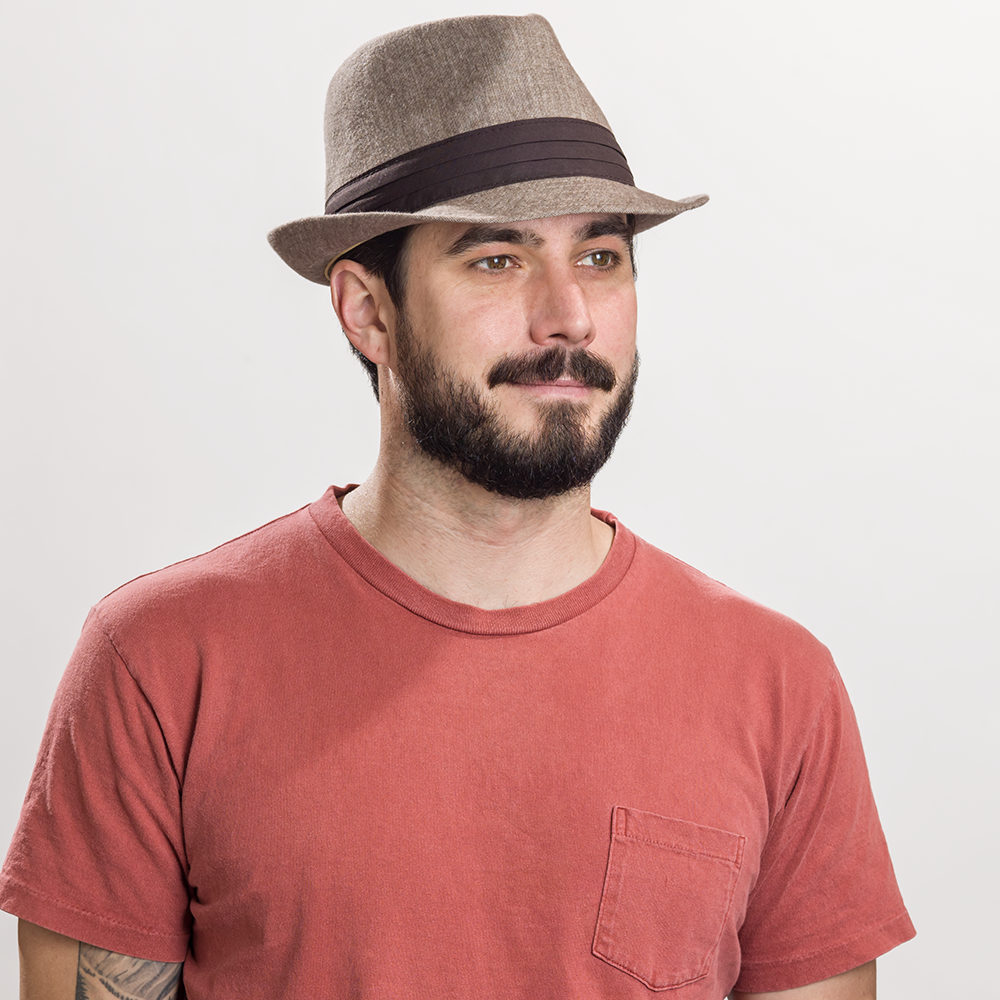 Goorin Bros. solistice cotton a crown fedora Brown mens styling