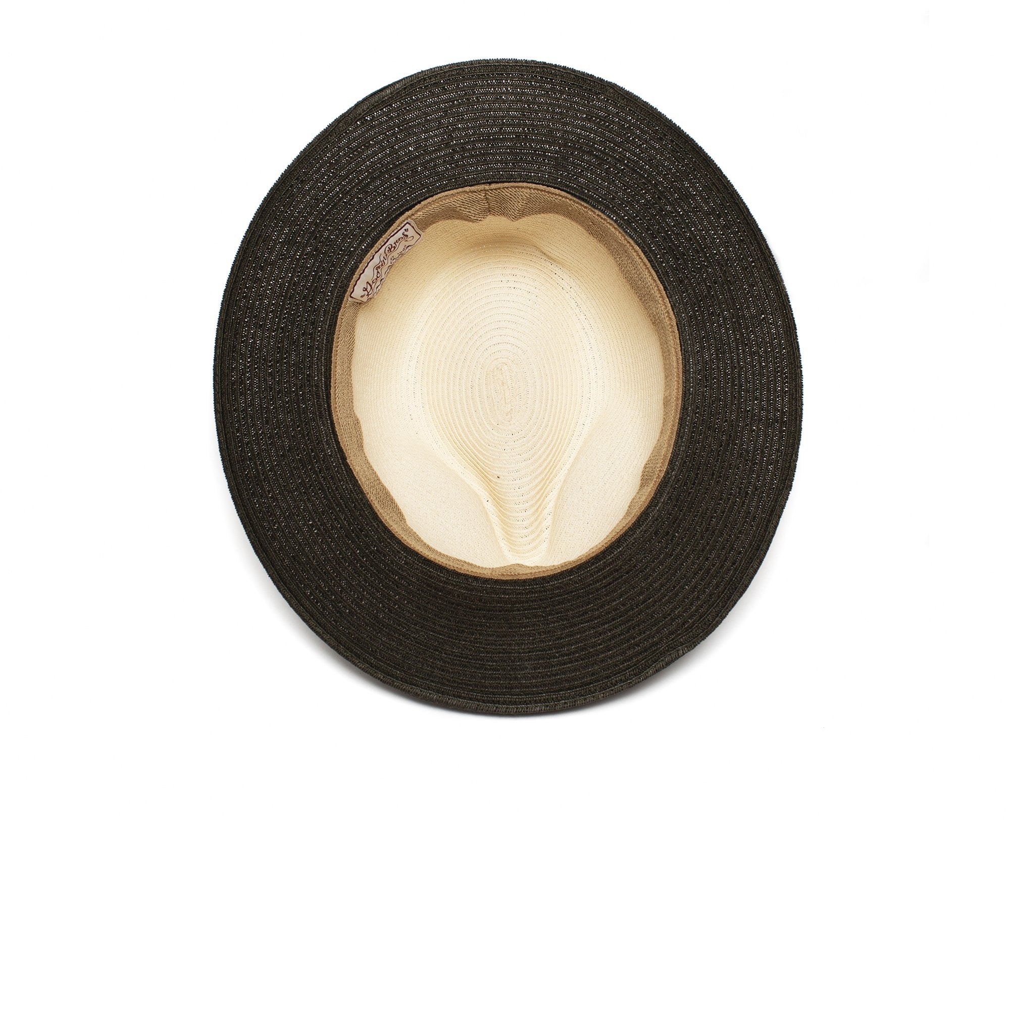 Goorin Bros. hot miami paper wide brim fedora Olive under view