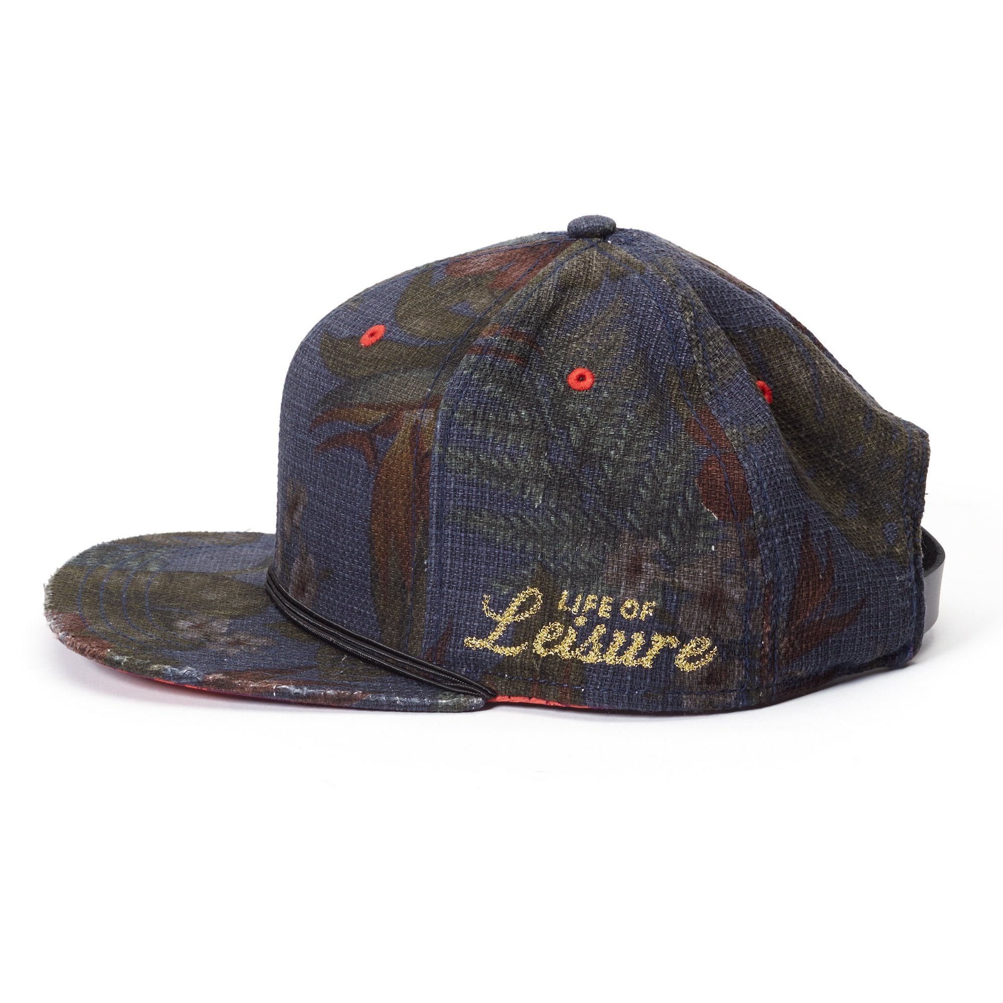 Goorin Bros. central coast cotton 6 panel baseball cap Blue side view
