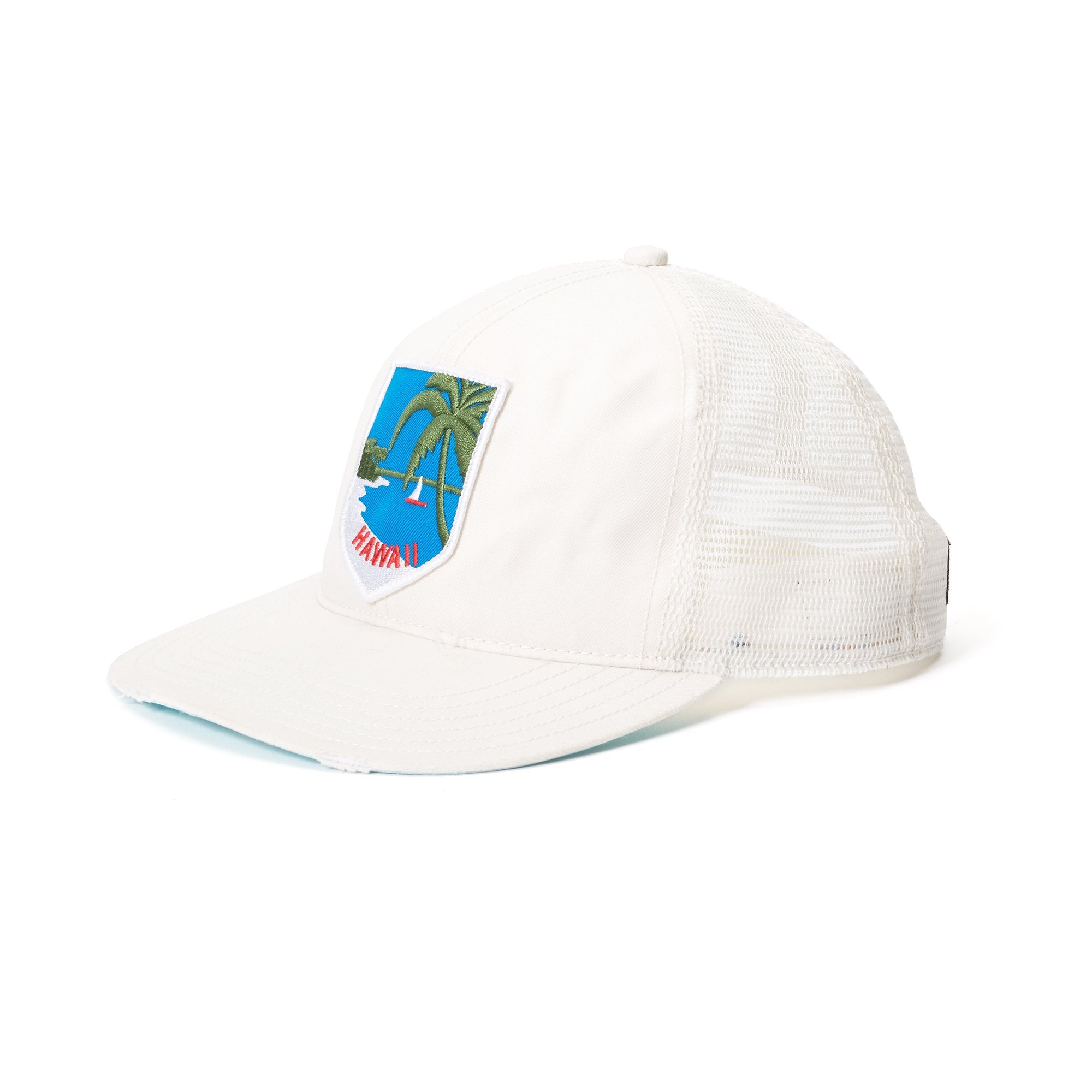 Goorin Bros. happy place 6 panel baseball cap Stone left side view