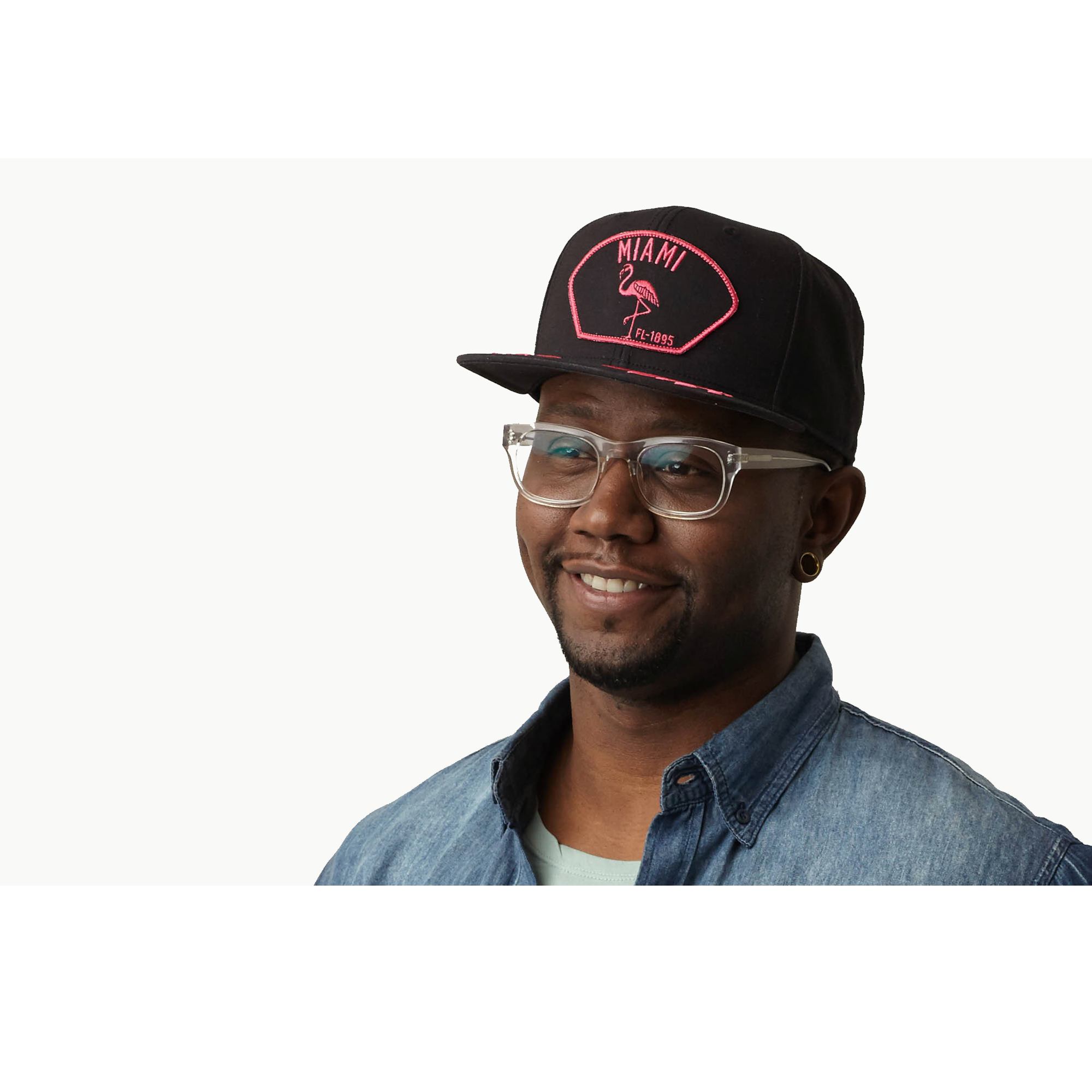Goorin Bros. miami cotton flat brim baseball cap Black mens styling