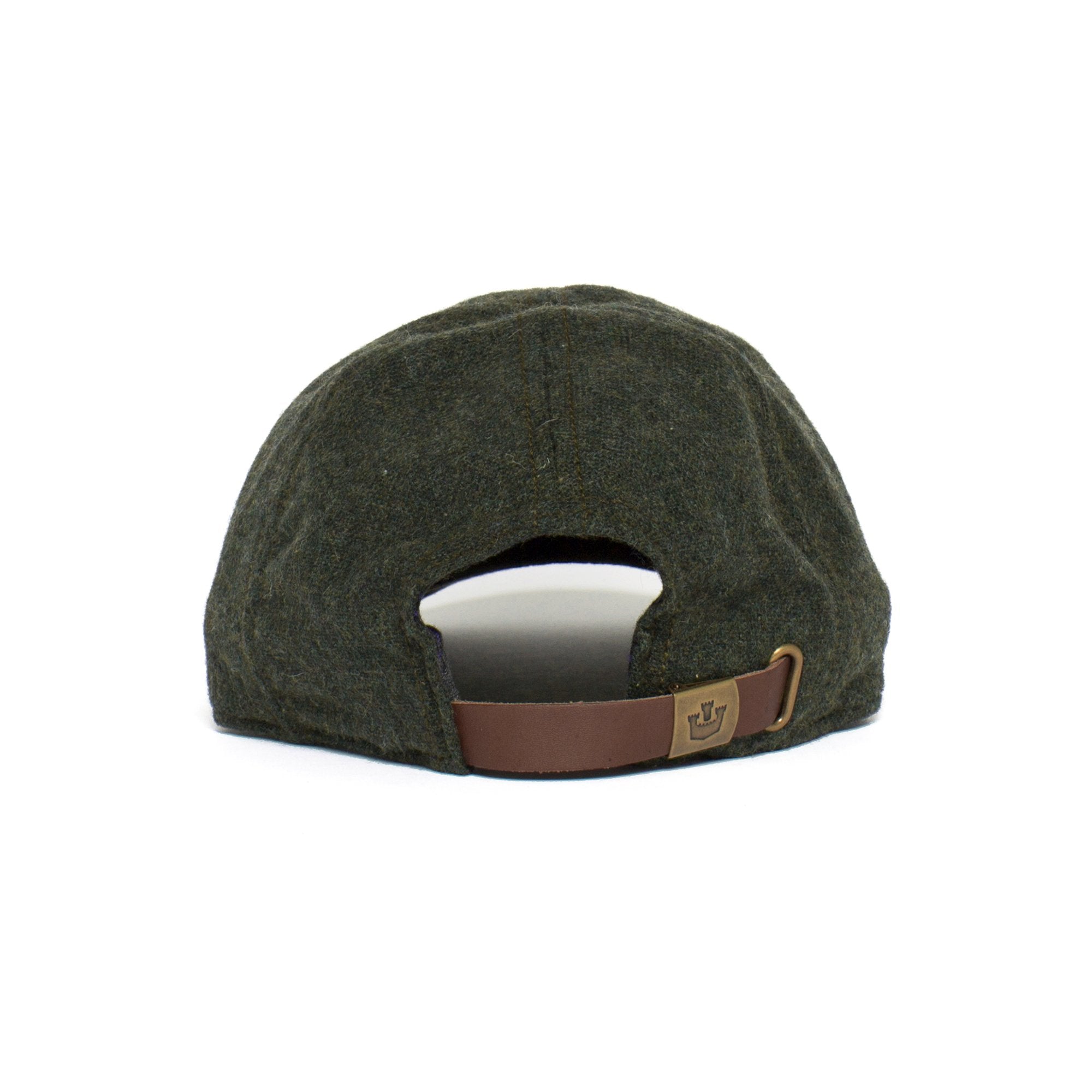 Goorin Bros. winter game 6 panel baseball cap Olive back view