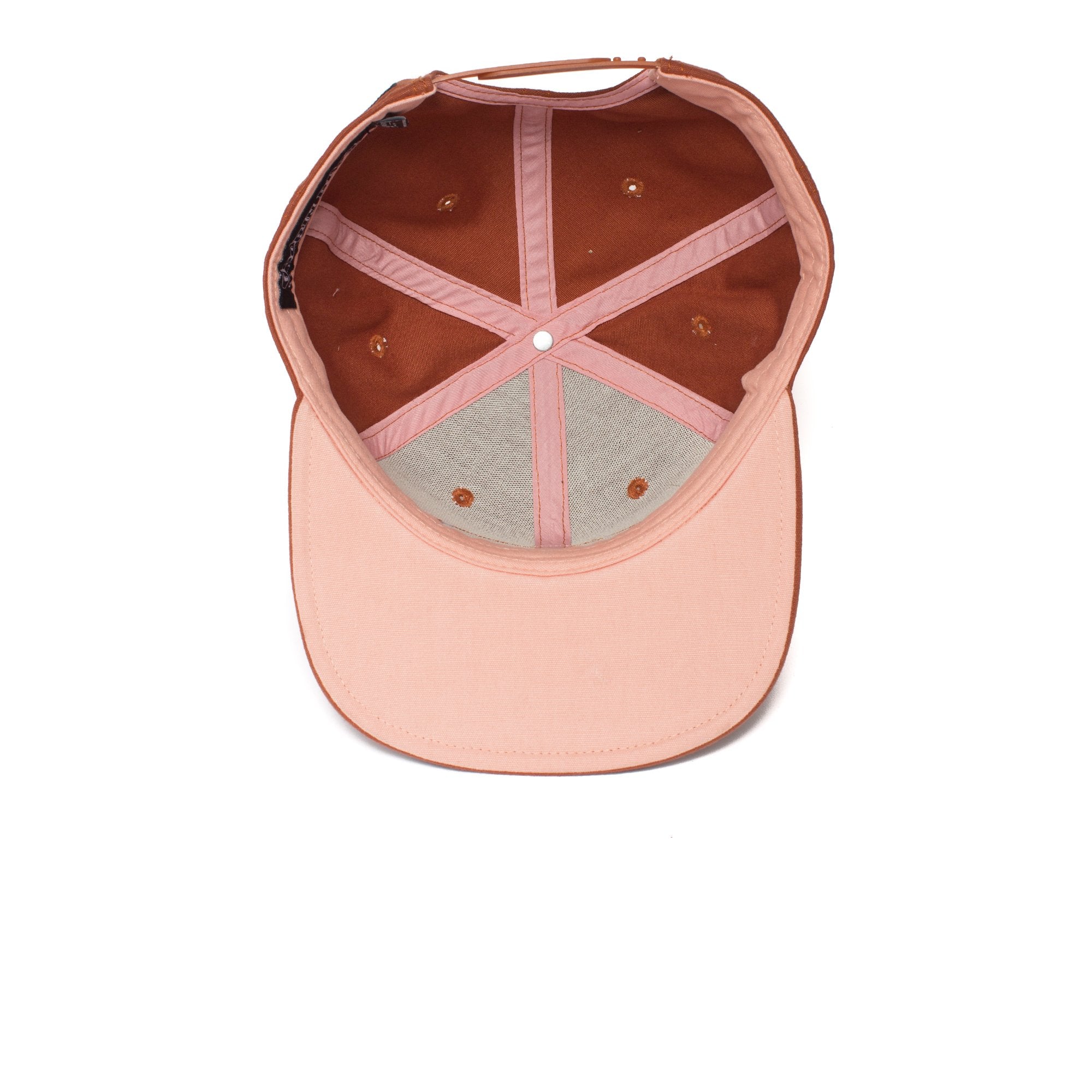 Goorin Bros. do not use cotton 6 panel baseball cap Orange under view