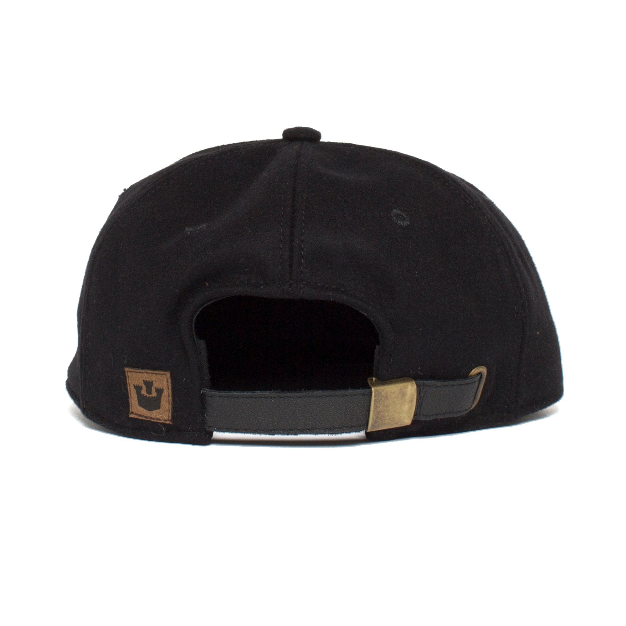 Goorin Bros. home wool blend trucker baseball cap Black back view