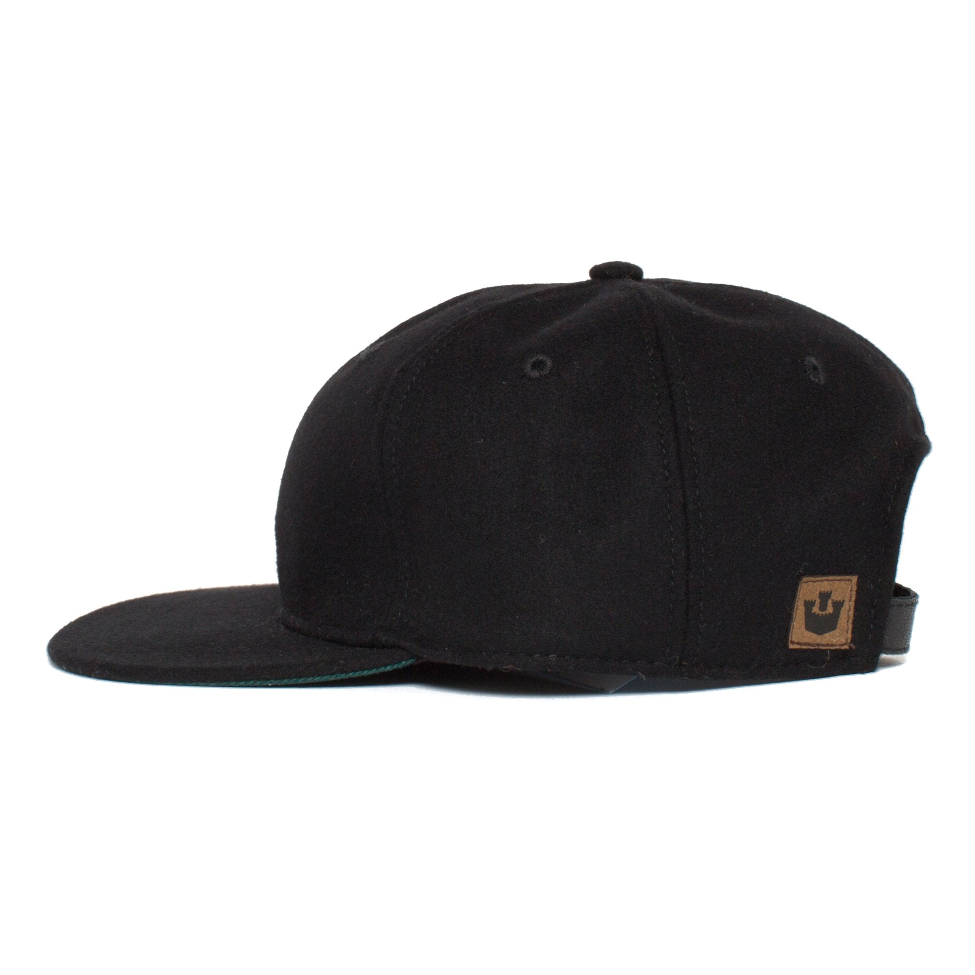 Goorin Bros. home wool blend trucker baseball cap Black side view