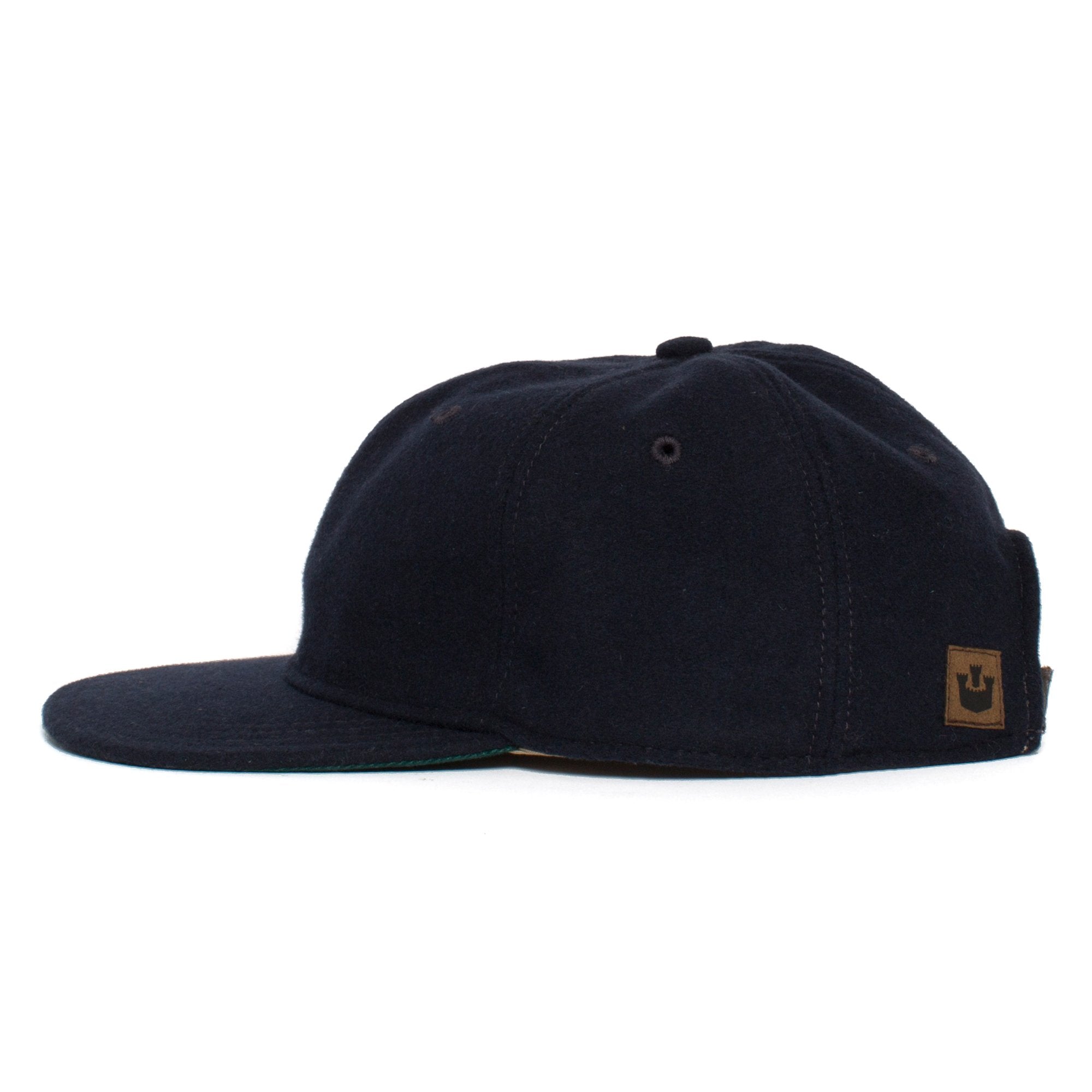 Goorin Bros. home wool blend trucker baseball cap Navy side view