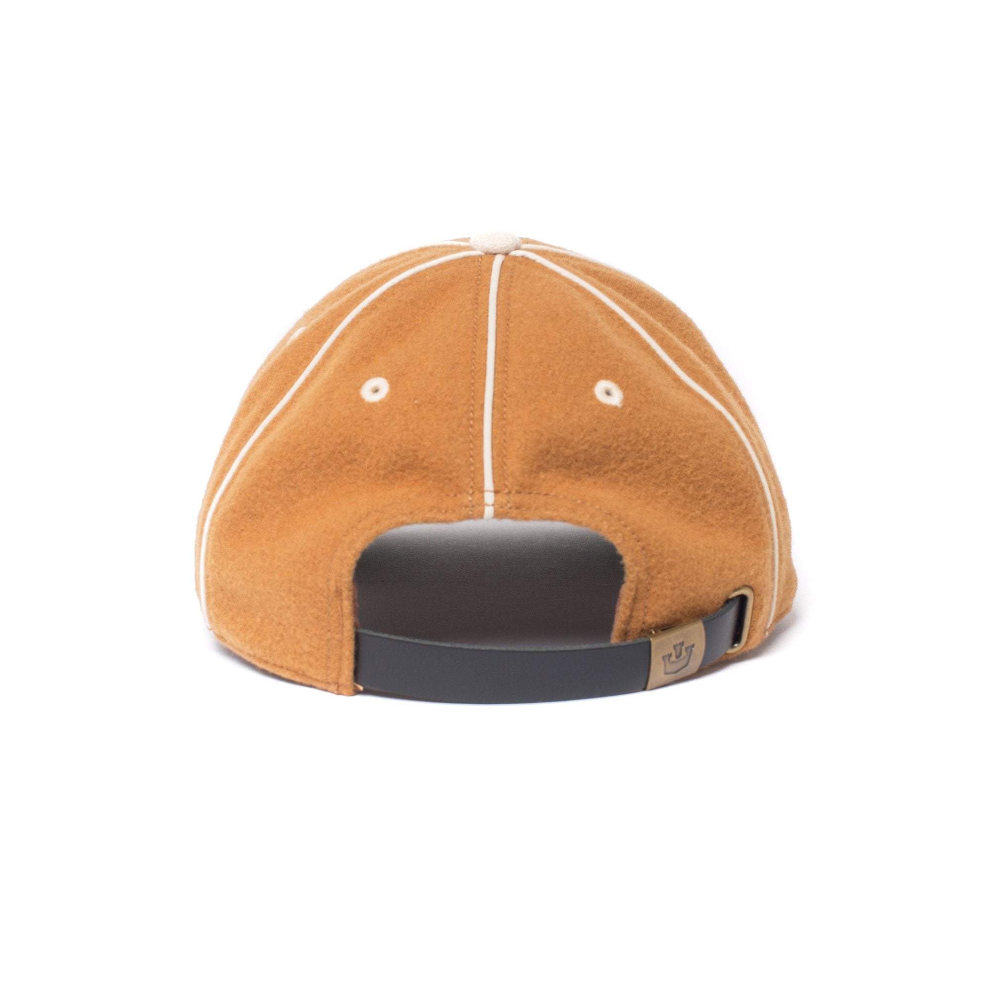 Goorin Bros. original wool blend 6 panel baseball cap Khaki back view