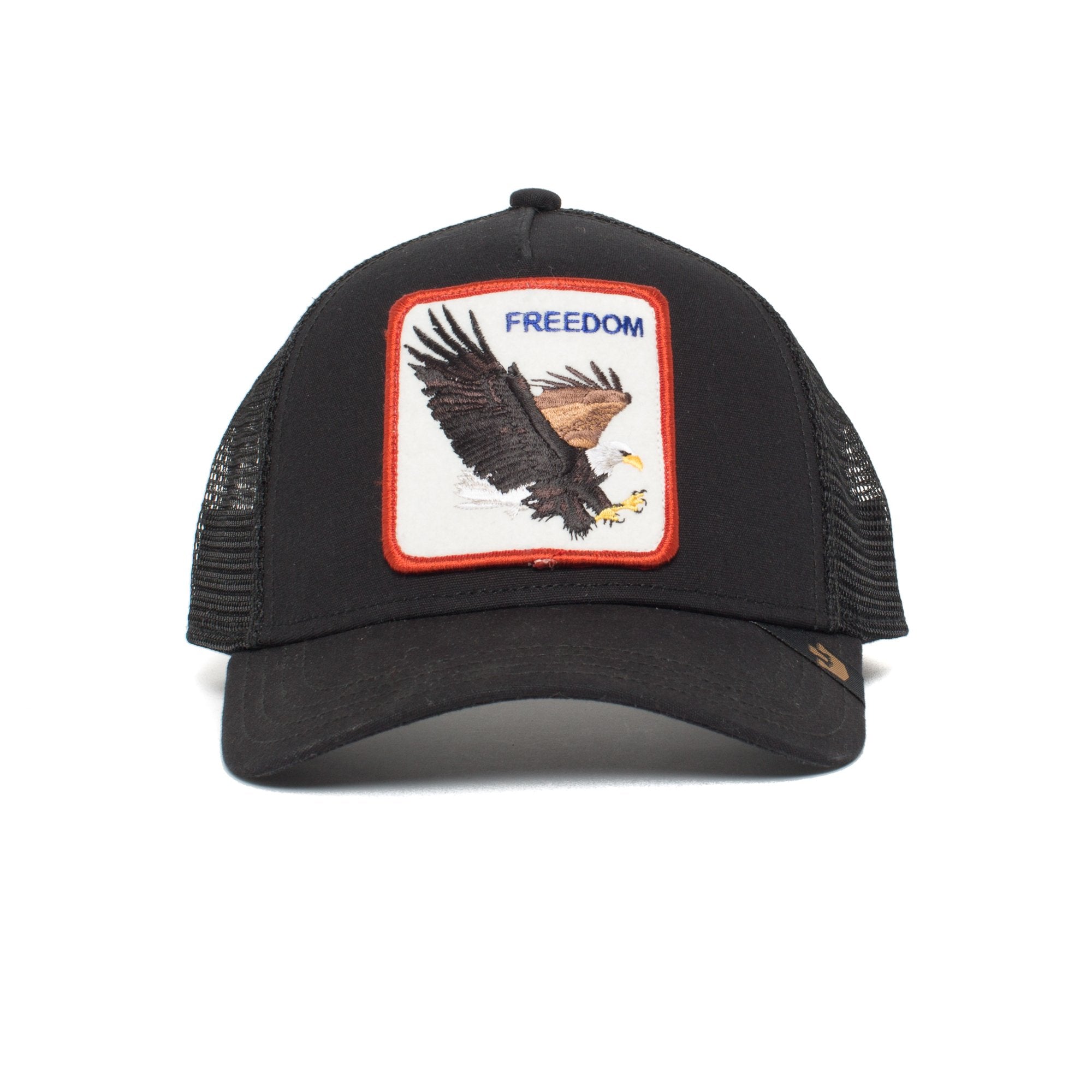 Goorin Bros. freedom cotton 5 panel baseball cap Black front view