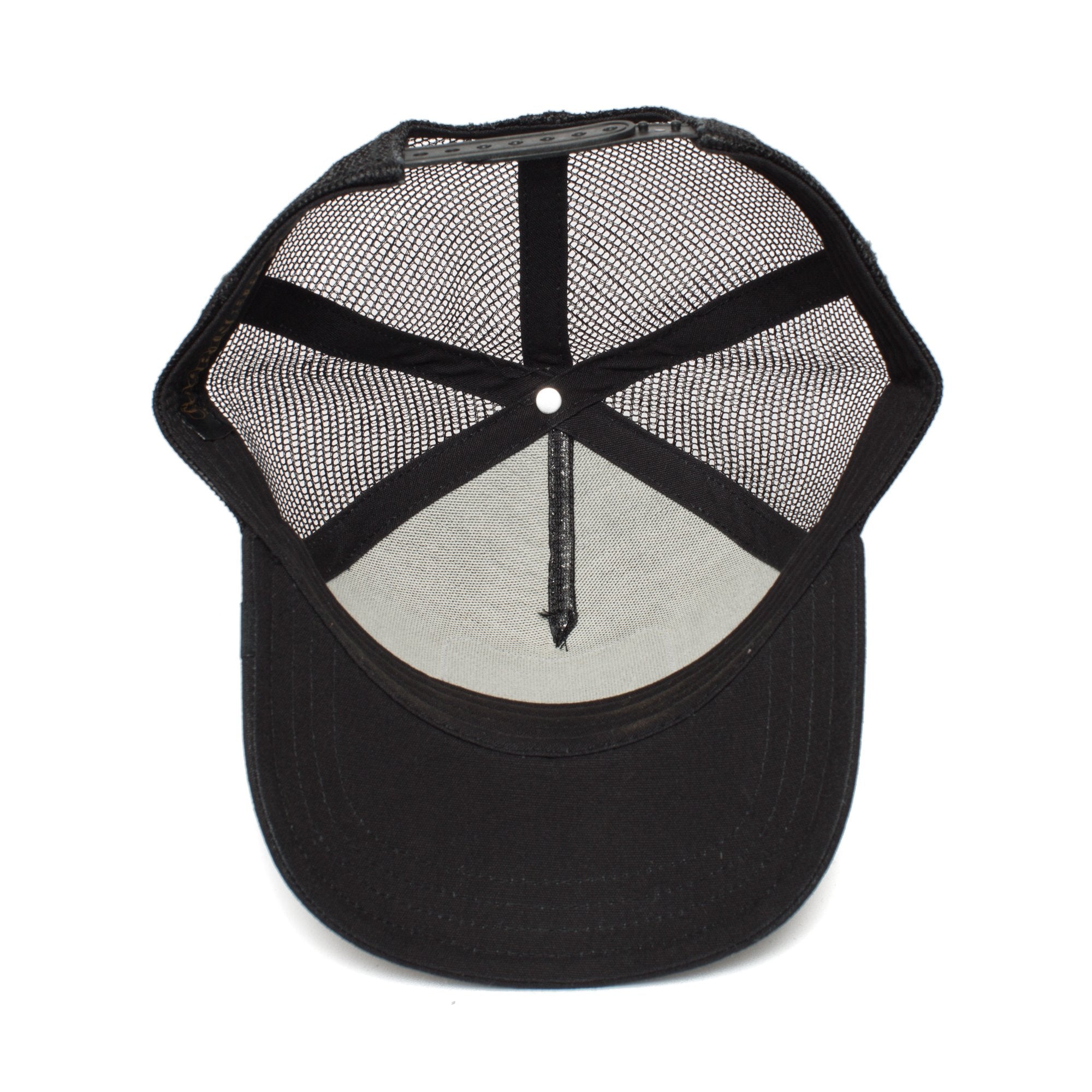 Goorin Bros. freedom cotton 5 panel baseball cap Black under view