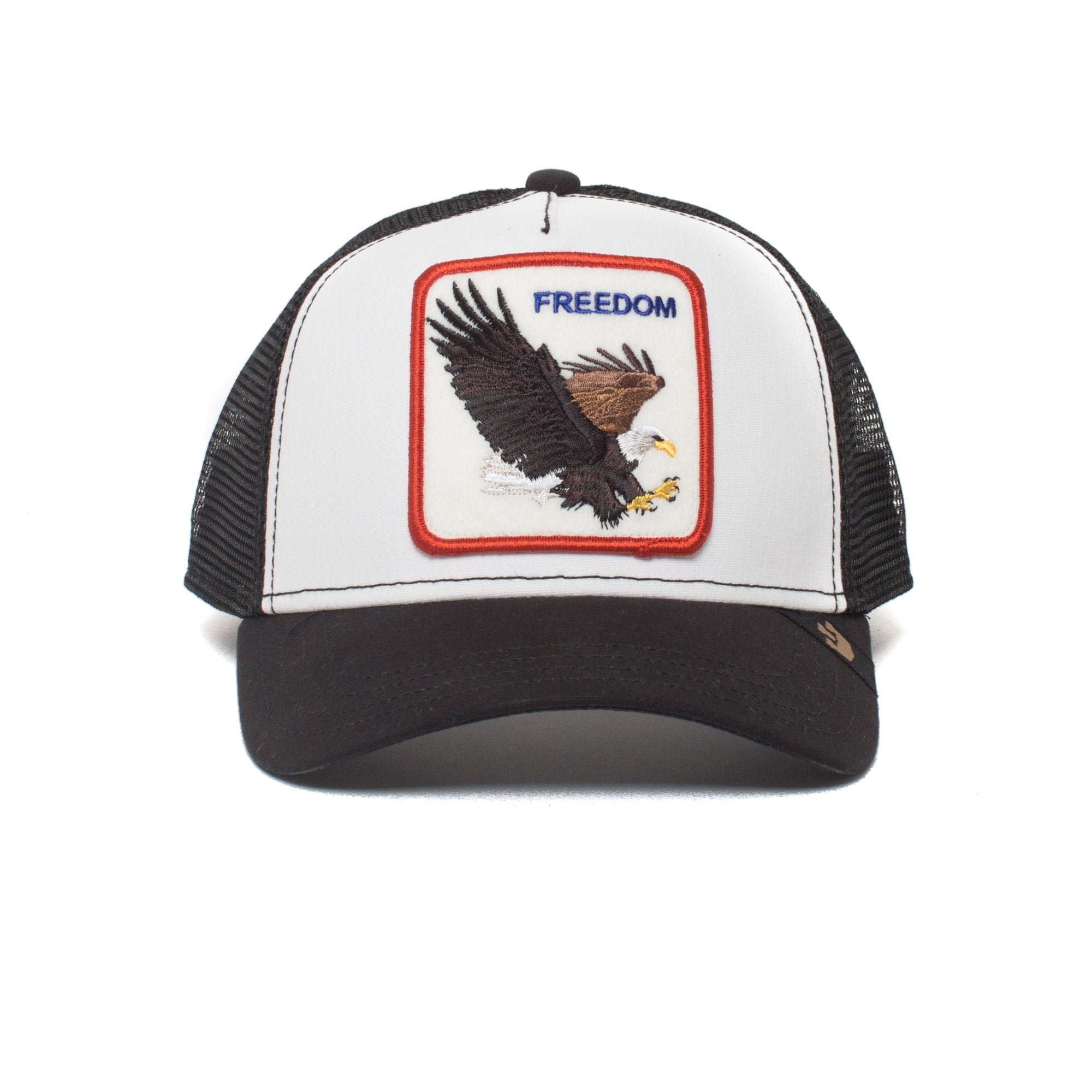 Goorin Bros. freedom cotton 5 panel baseball cap White front view
