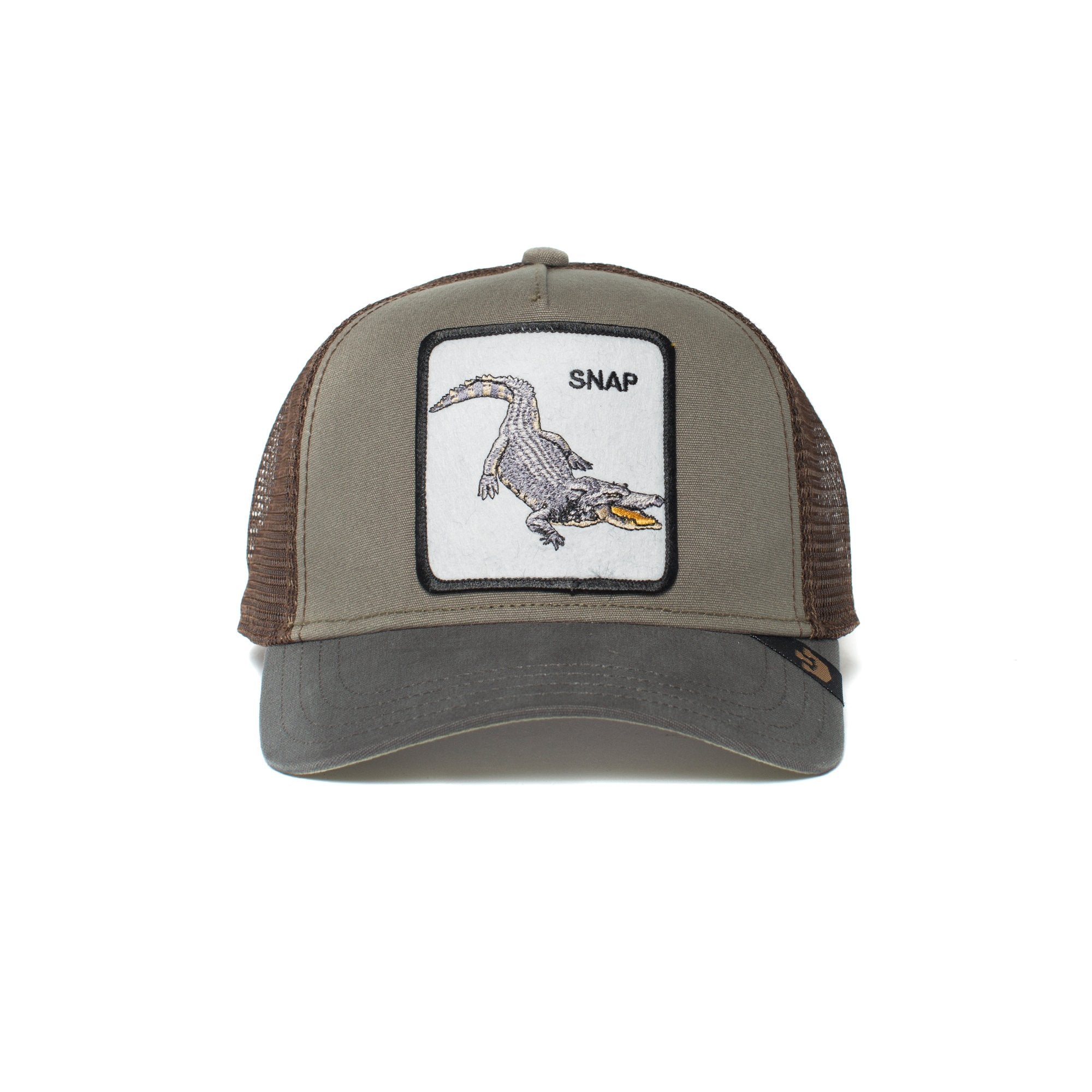 Goorin Bros. snap it up baseball cap Grey front view