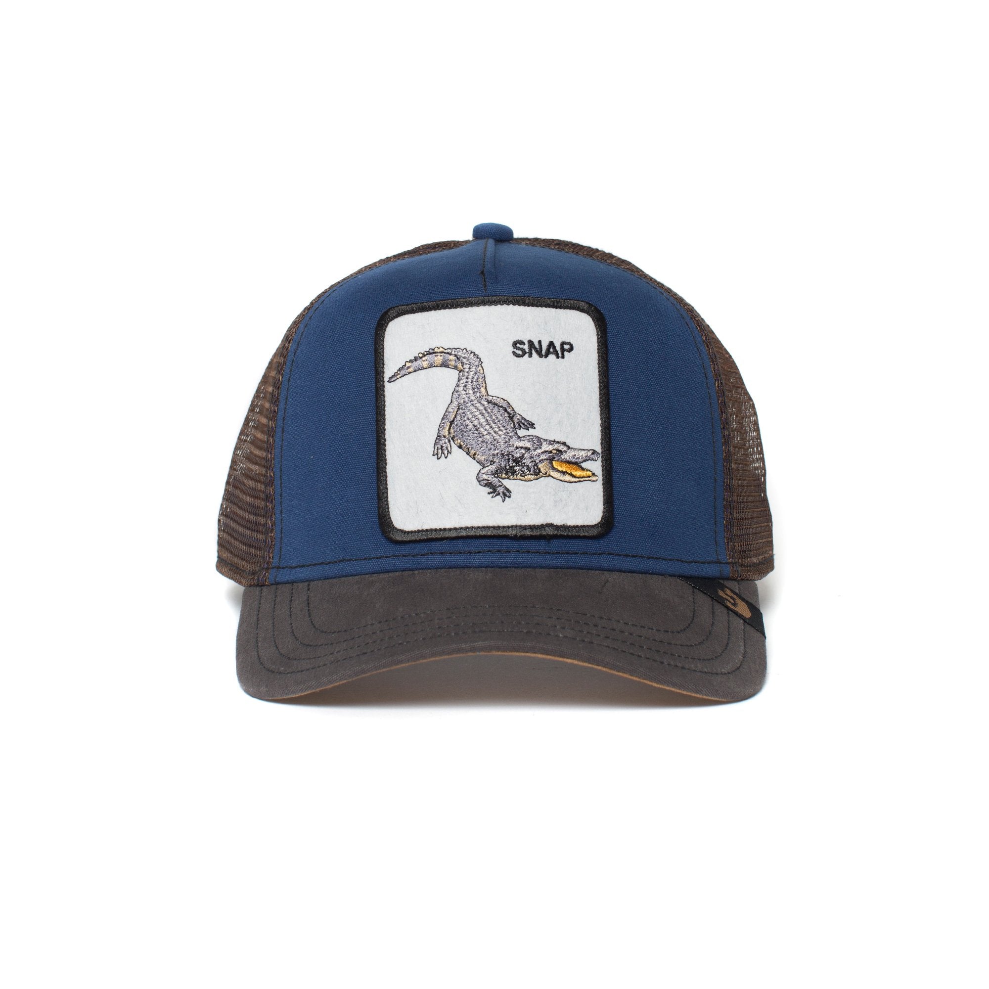 Goorin Bros. snap it down baseball cap Royal Blue front view