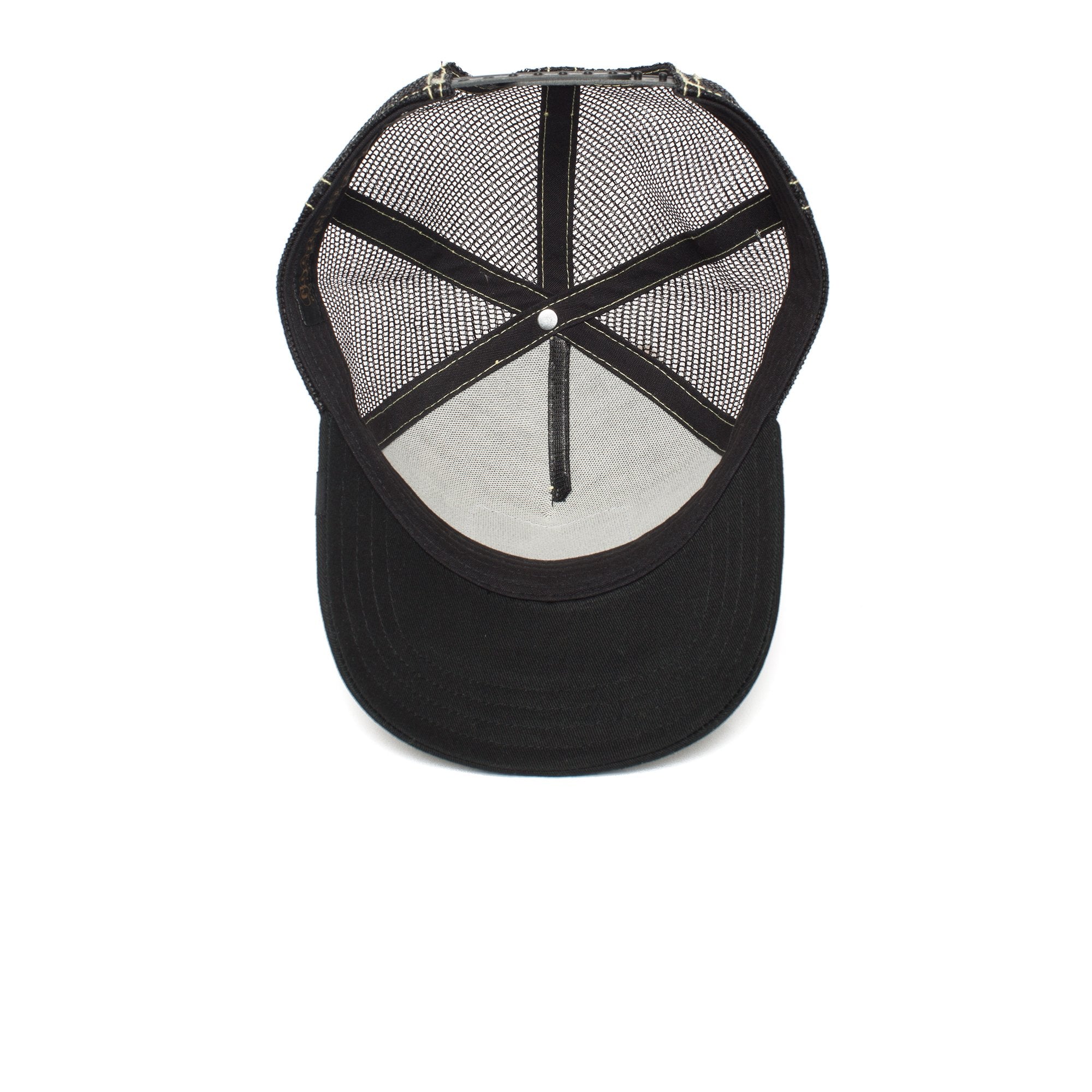 Goorin Bros. queen bee trucker baseball cap Black under view