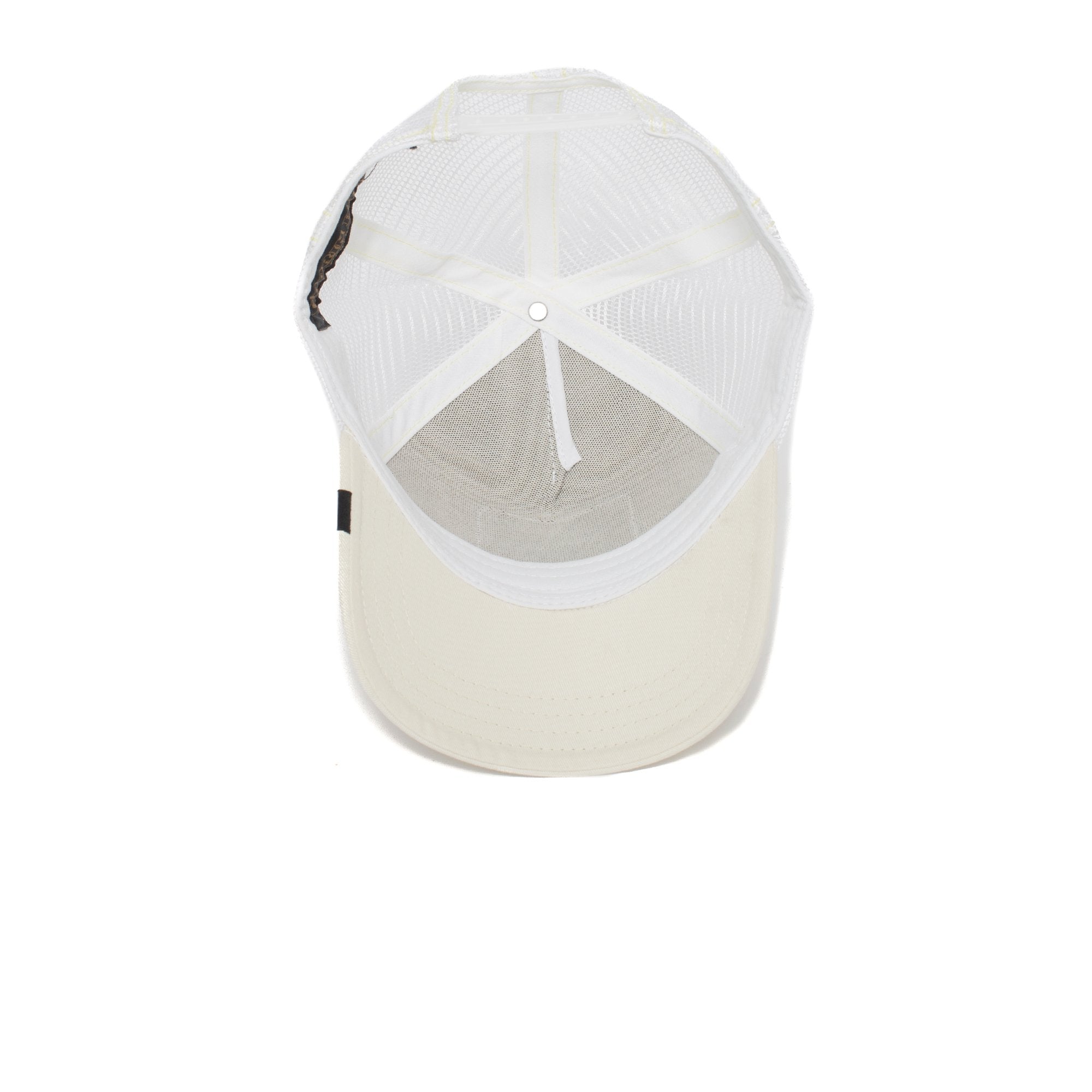 Goorin Bros. queen bee trucker baseball cap White under view