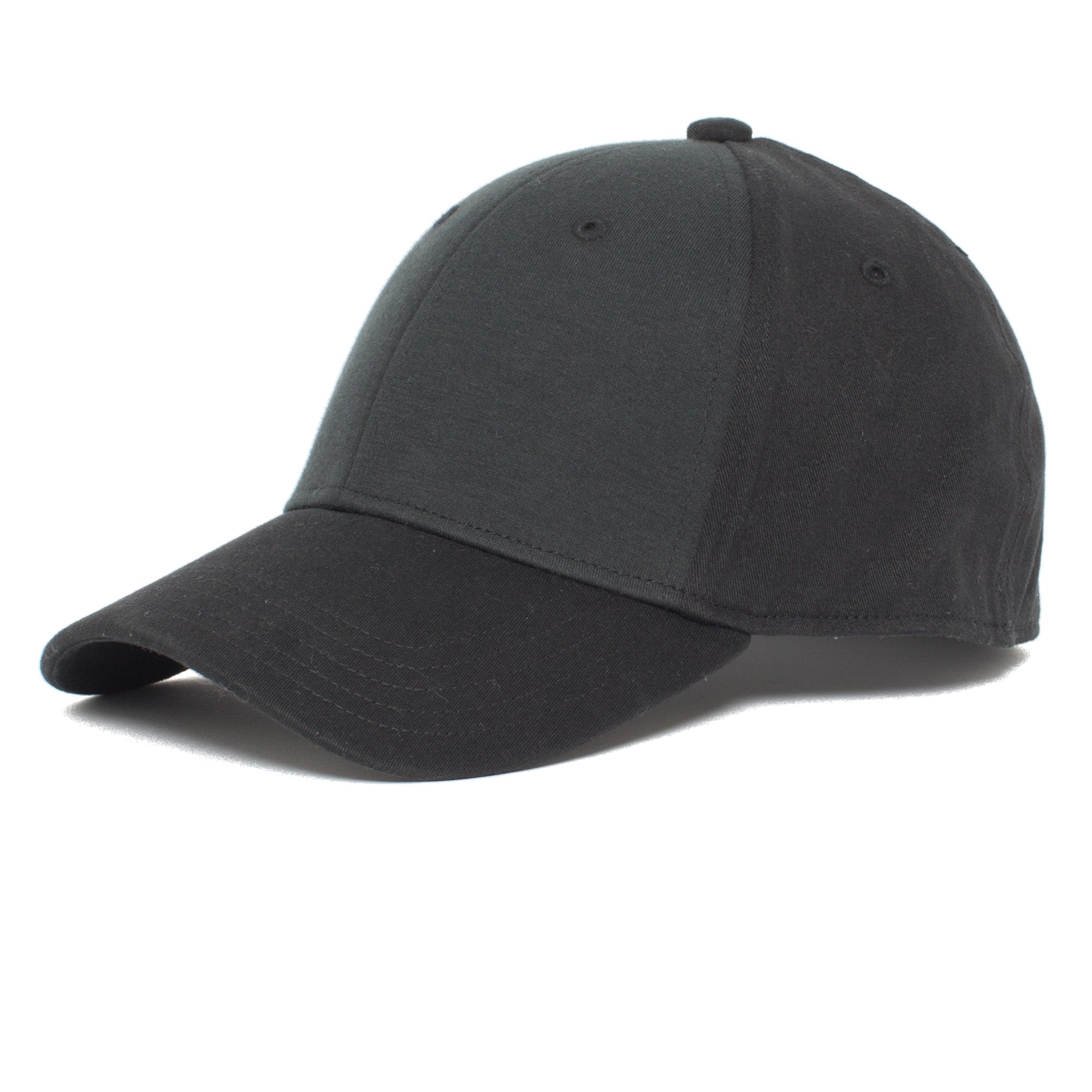 Goorin Bros. for the win cotton 6 panel fitted baseball cap Black left side view